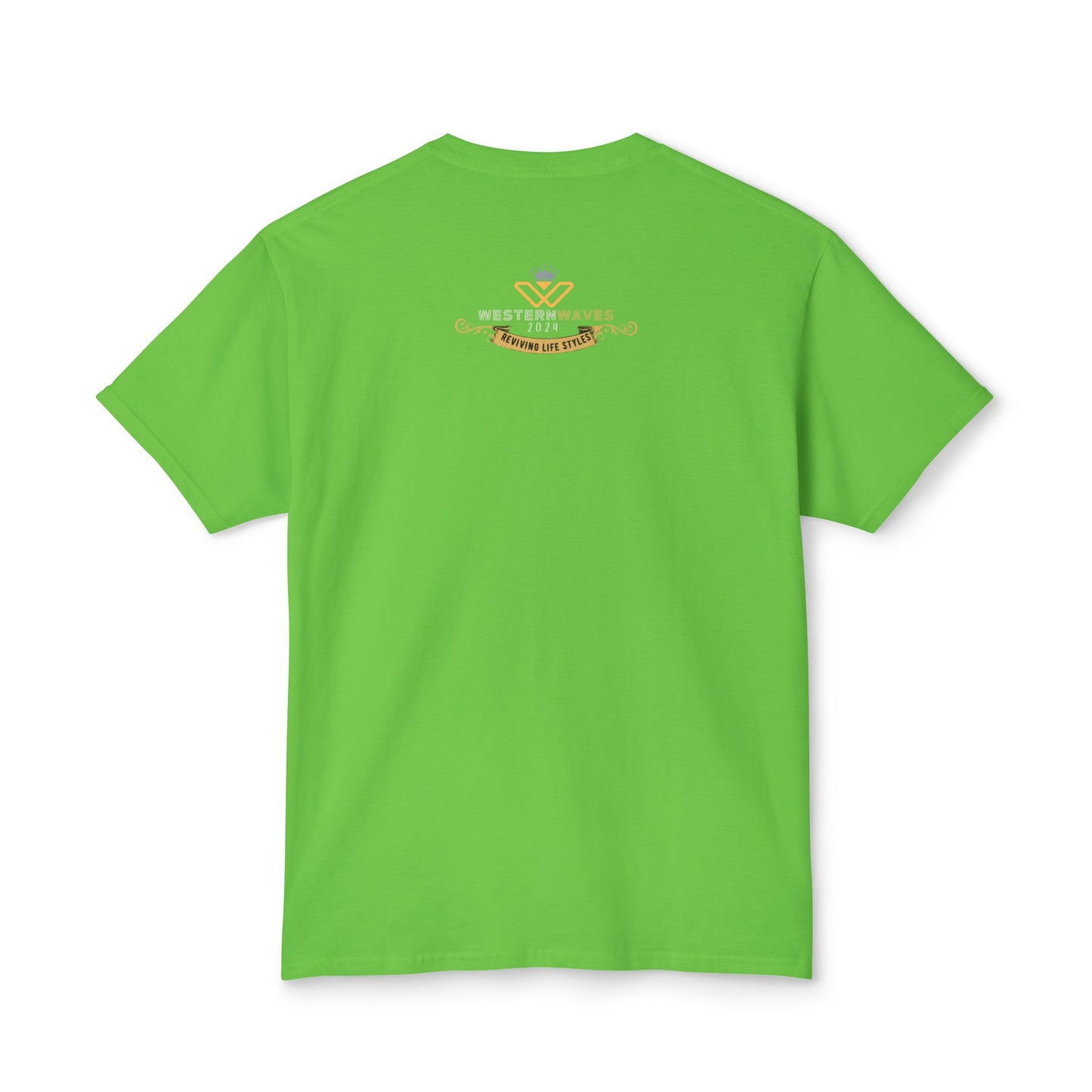 Unisex HD Cotton™ T-shirt_ N+ Series USHDCTS PT2WW002_ Limited Edition Unisex HD Cotton™ T-shirt by WesternWaves