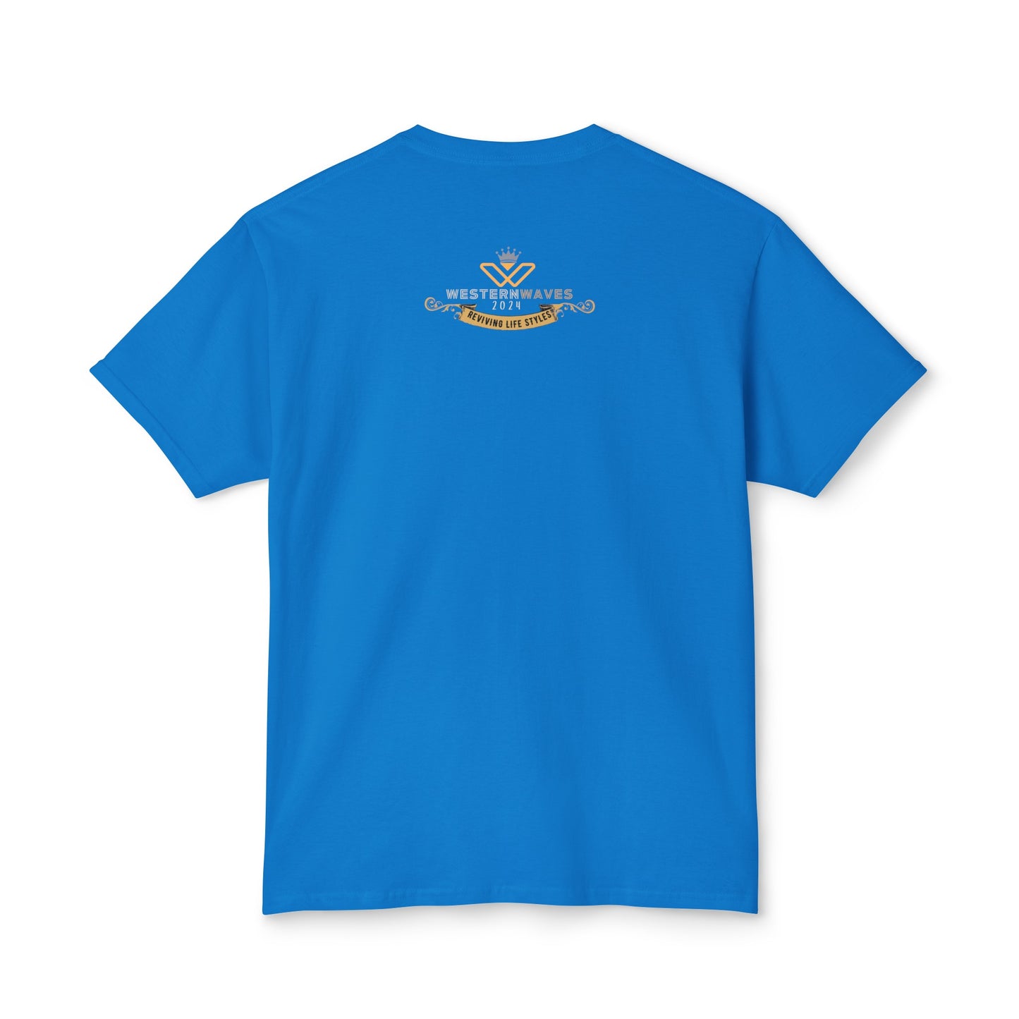 Unisex HD Cotton™ T-shirt_ N+ Series USHDCTS PT2WW002_ Limited Edition Unisex HD Cotton™ T-shirt by WesternWaves