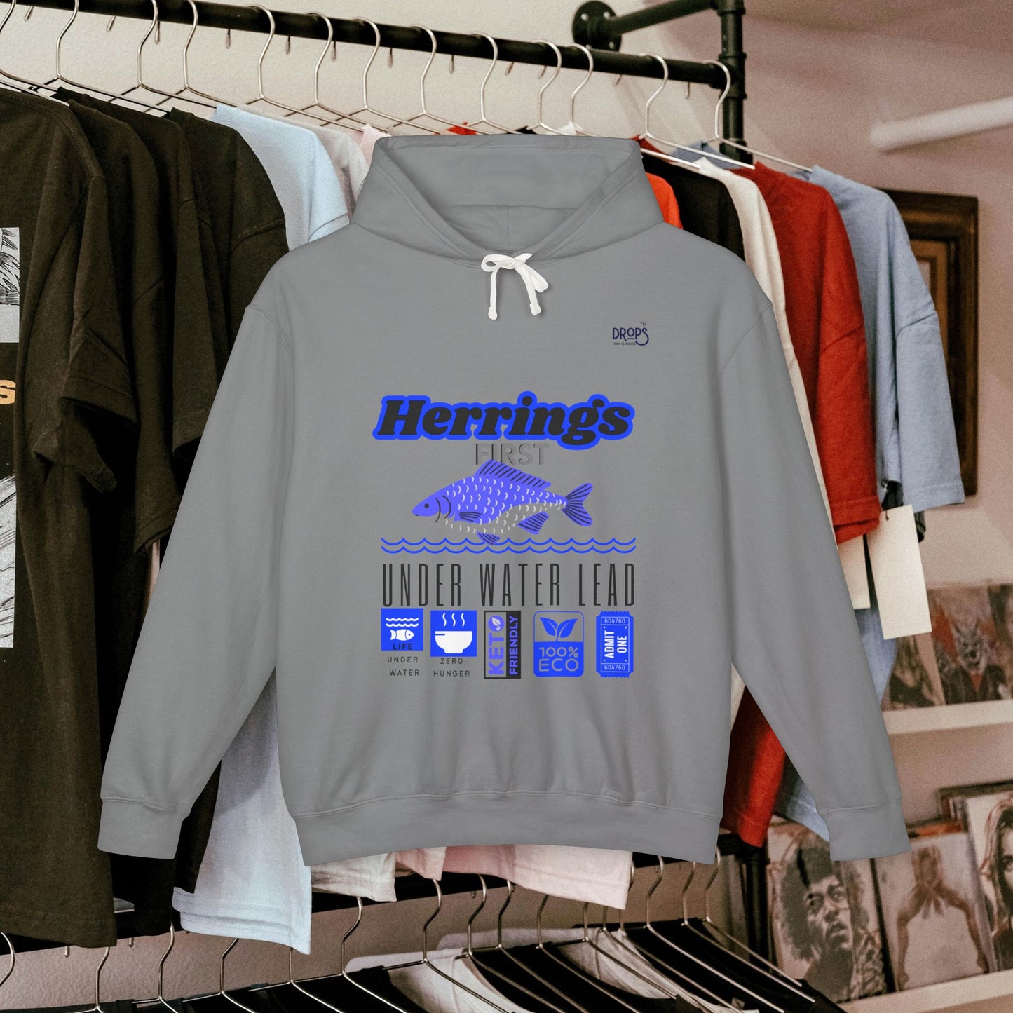 Unisex Lightweight Hooded Sweatshirt – N2+ Series USLWHSS PT2WW026_ Limited Edition Crafted Comfort by WesternWaves: