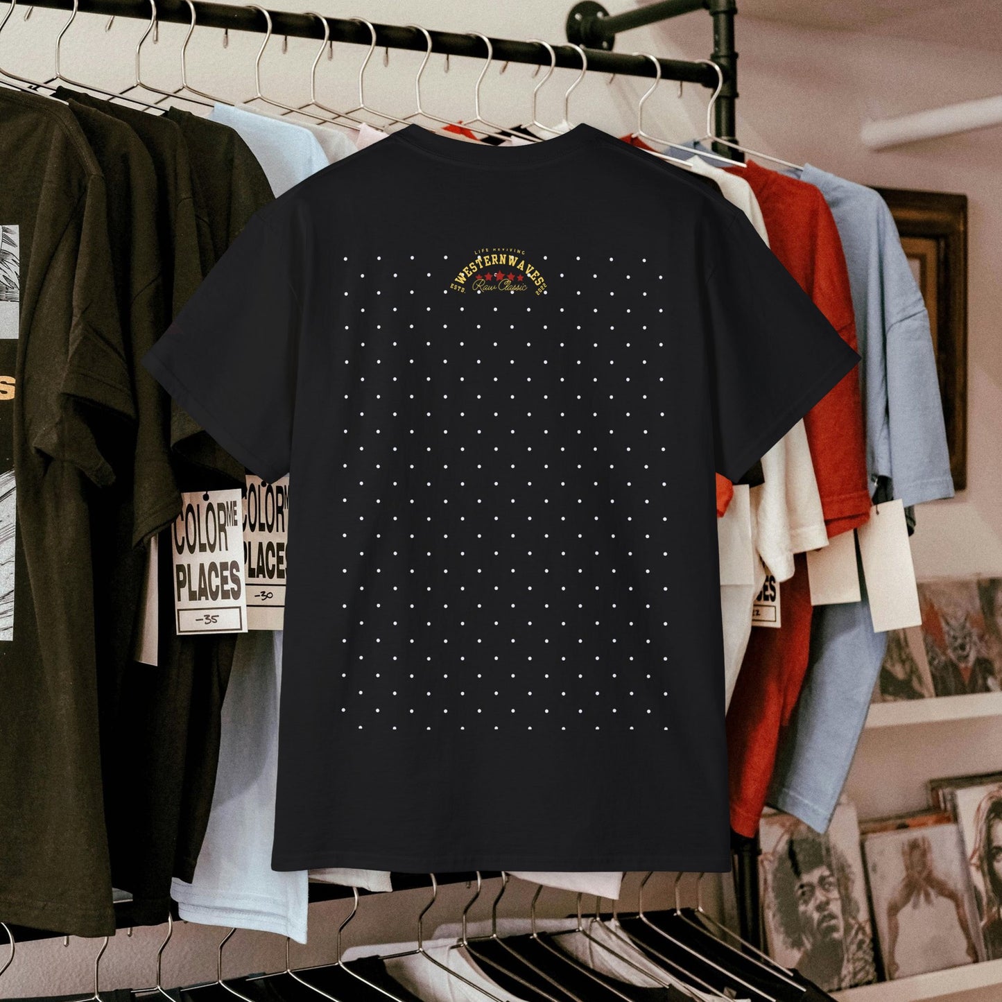 Unisex Ultra Cotton Tee_ Classic Comfort Unleashed_ N2* Series USUCTEE PT2WW011_ Limited Edition Maximum Comfort & Style by WesternWaves: