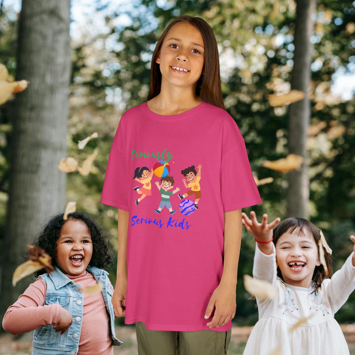 Kids Heavy Cotton™ Tee_ N3+ Series KHCT PT2WW001_ Limited Edition Durable Comfort for Every Adventure by WesternWaves: