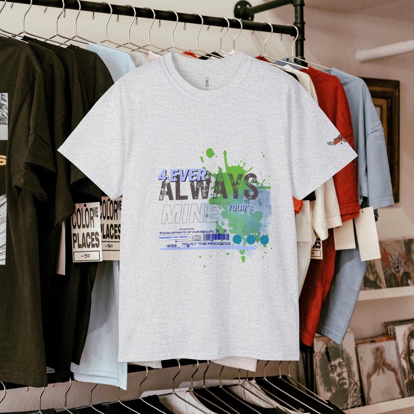 Unisex Ultra Cotton Tee_ Classic Comfort Unleashed_ N+ Series USUCTEE PT2WW001_ WesternWaves Limited Edition: