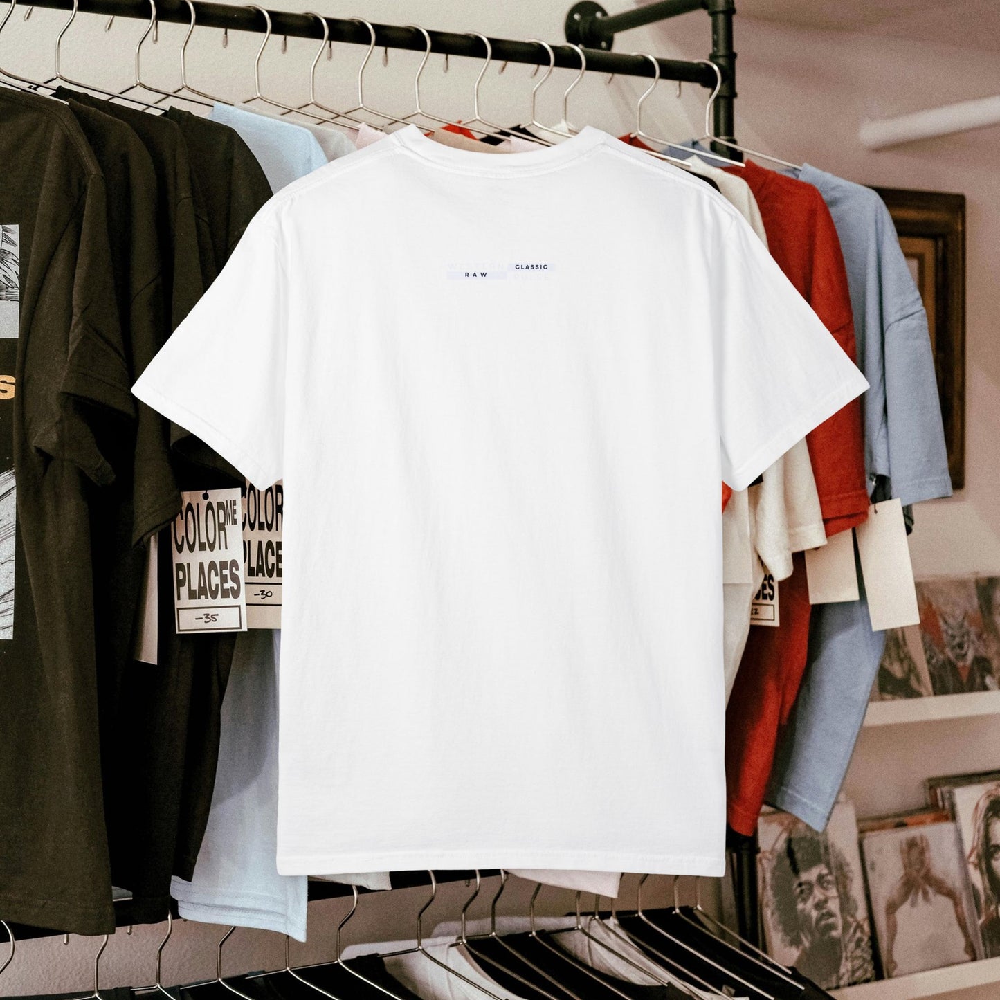 unisex garment-dyed t-shirt_ 09 July 2025_ Limited Edition Everyday Casual Wear by WesternWaves: