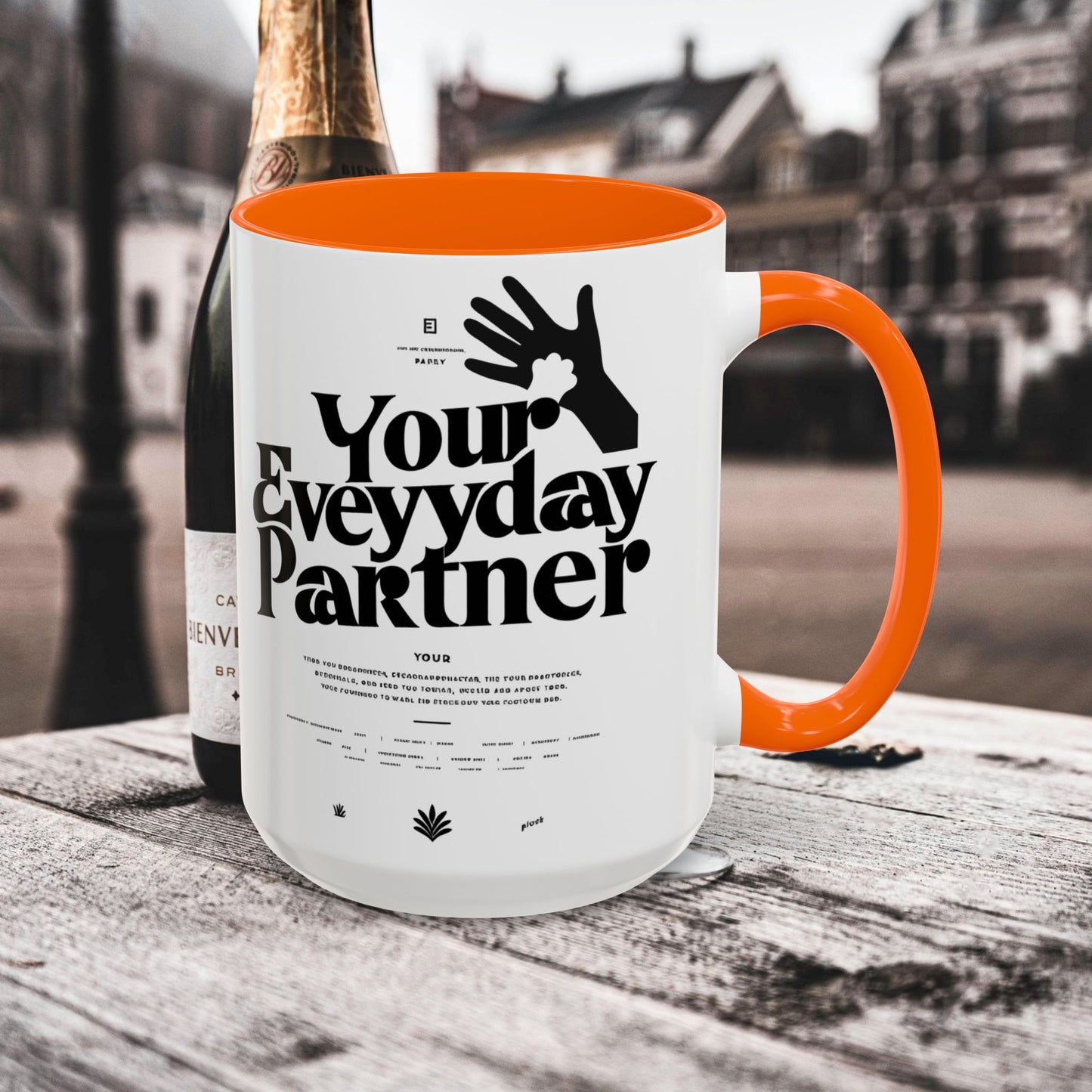 Accent Coffee Mug 11oz, 15oz_ N3* Series ACM11OZ PT2WW023_ Limited Edition Perfect Blend of Style by WesternWaves: