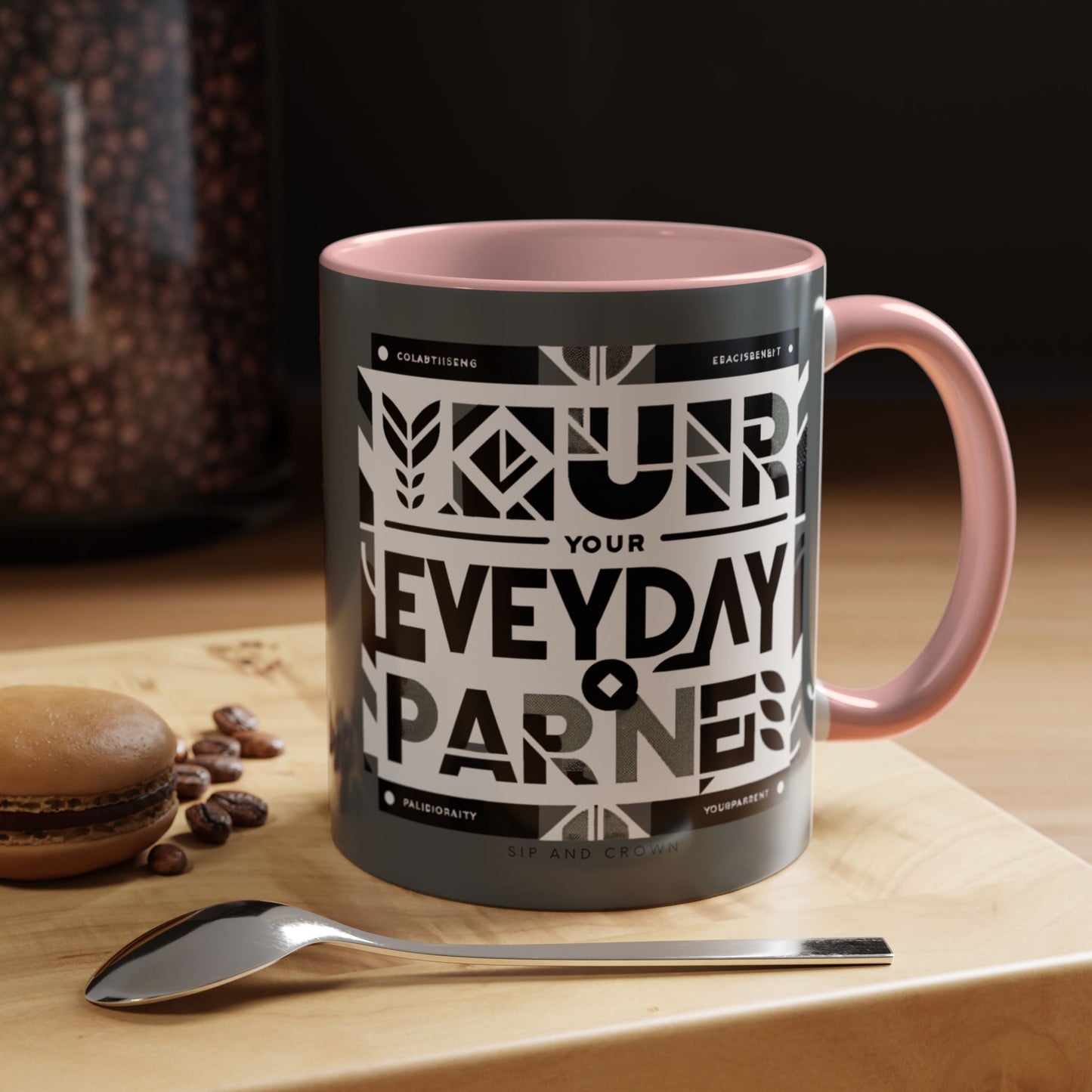 Accent Coffee Mug 11oz _ N3* Series ACM11OZ PT2WW021_ Limited Edition Perfect Blend of Style by WesternWaves: