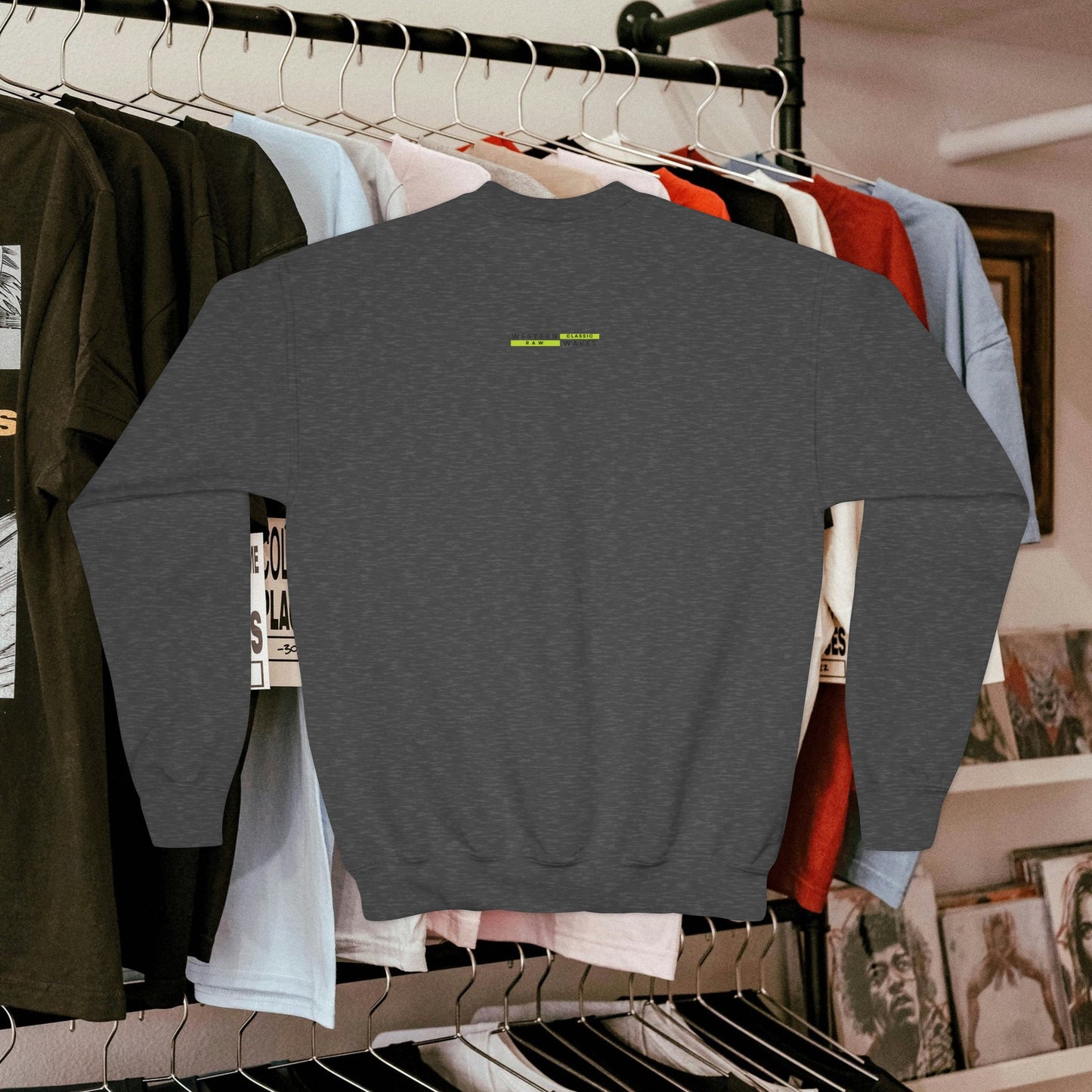 Youth Crewneck Sweatshirt_ N2+ Series YCNSS PT2WW004_ Limited Edition Perfect Companion for the School, Sports & Casual hangouts by WesternWaves: