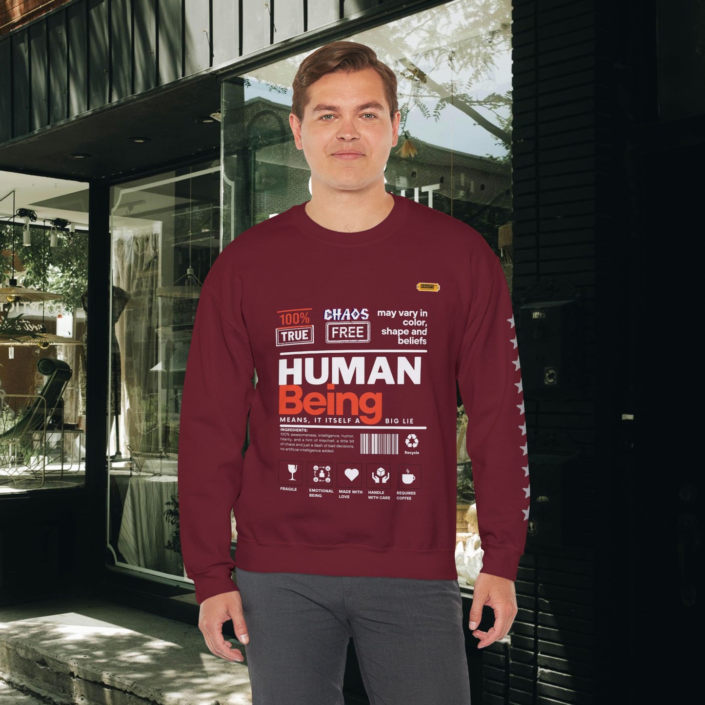 Unisex Heavy Blend™ Crewneck Sweatshirt_ N2 Series UHBCSS PT2WW019_ Limited Edition Pure Luxury By WesternWaves: