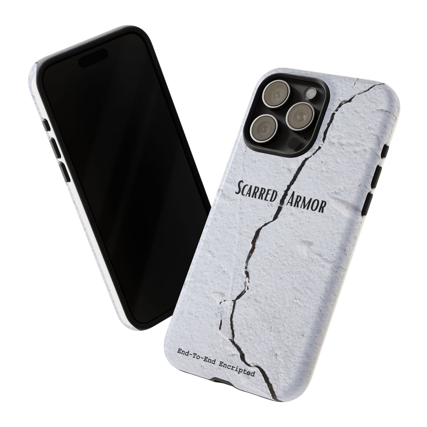 Tough iPhone Cases Phone Case_ Series N8+ TCPCASE PT2WW001_ Limited Edition Scarred Armor Design iPhone Cases by WesternWaves: