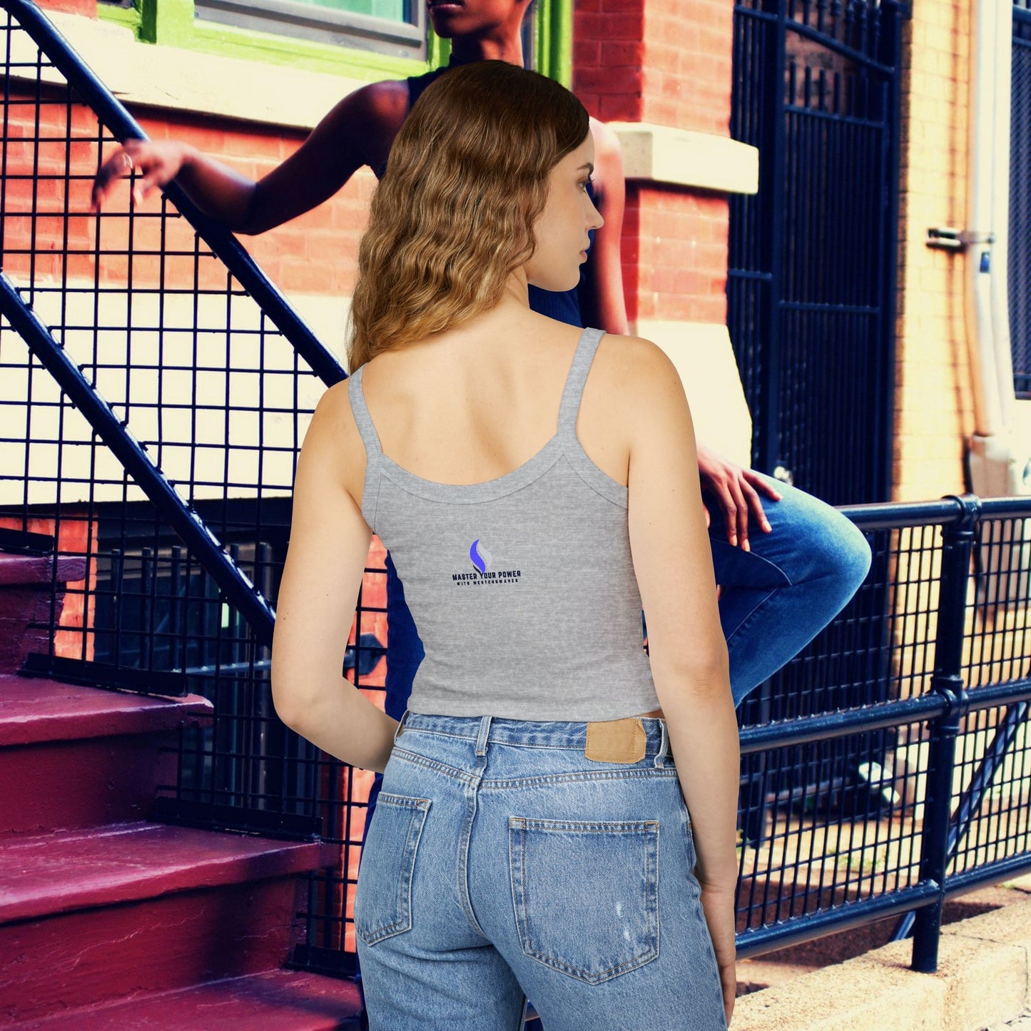 Tank Top for Women _Ethically Made Cotton Blend Fabric XS-2XL_N2+ Series SPW TT4W PT2WW001_ Limited Edition Comfort & Style by WesternWaves:.