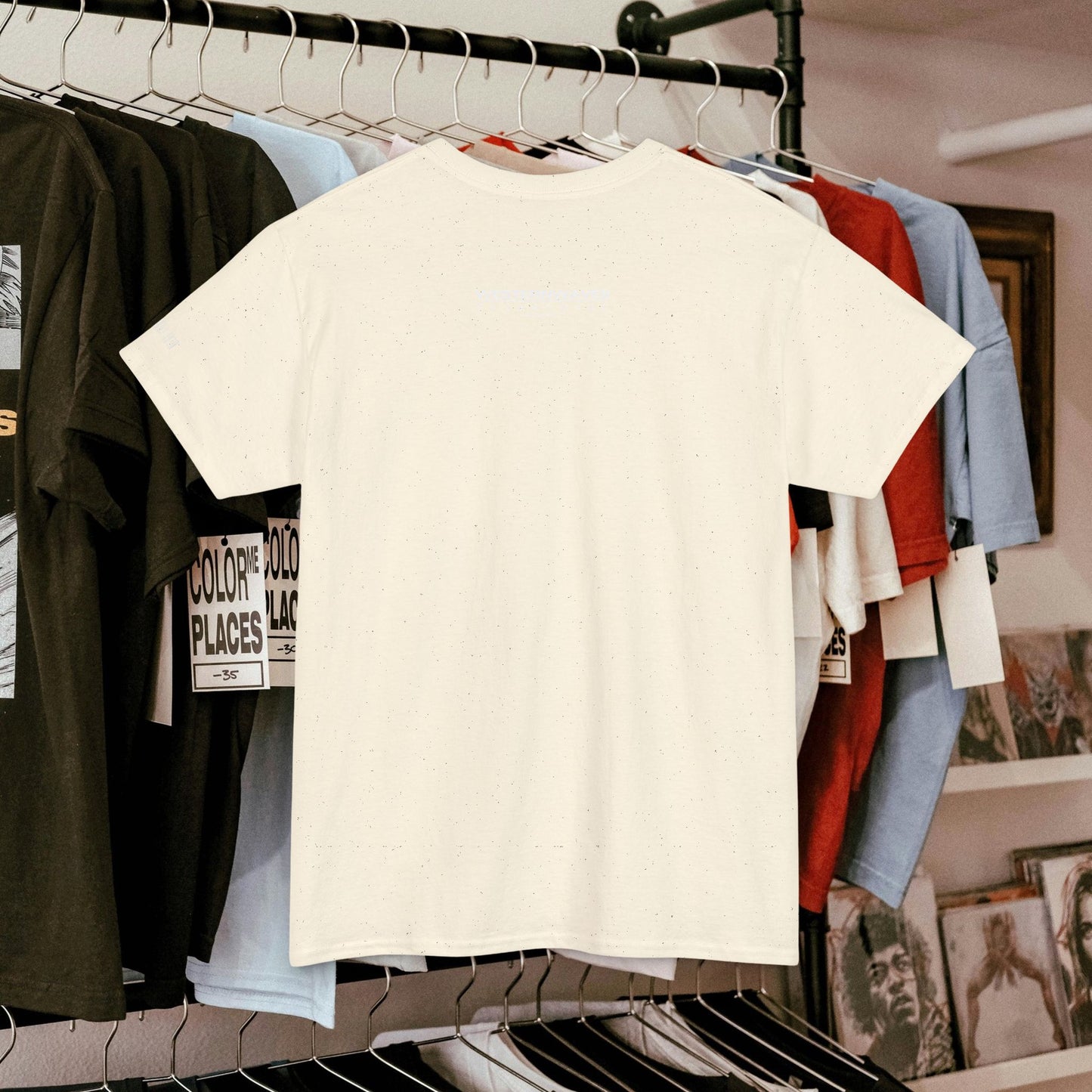 Unisex Heavy Cotton Tee_ N8+ Series USHOSTEE_ PT2WW003_ 01 Oct 2025_ Limited Edition Casual Wear by WesternWaves: