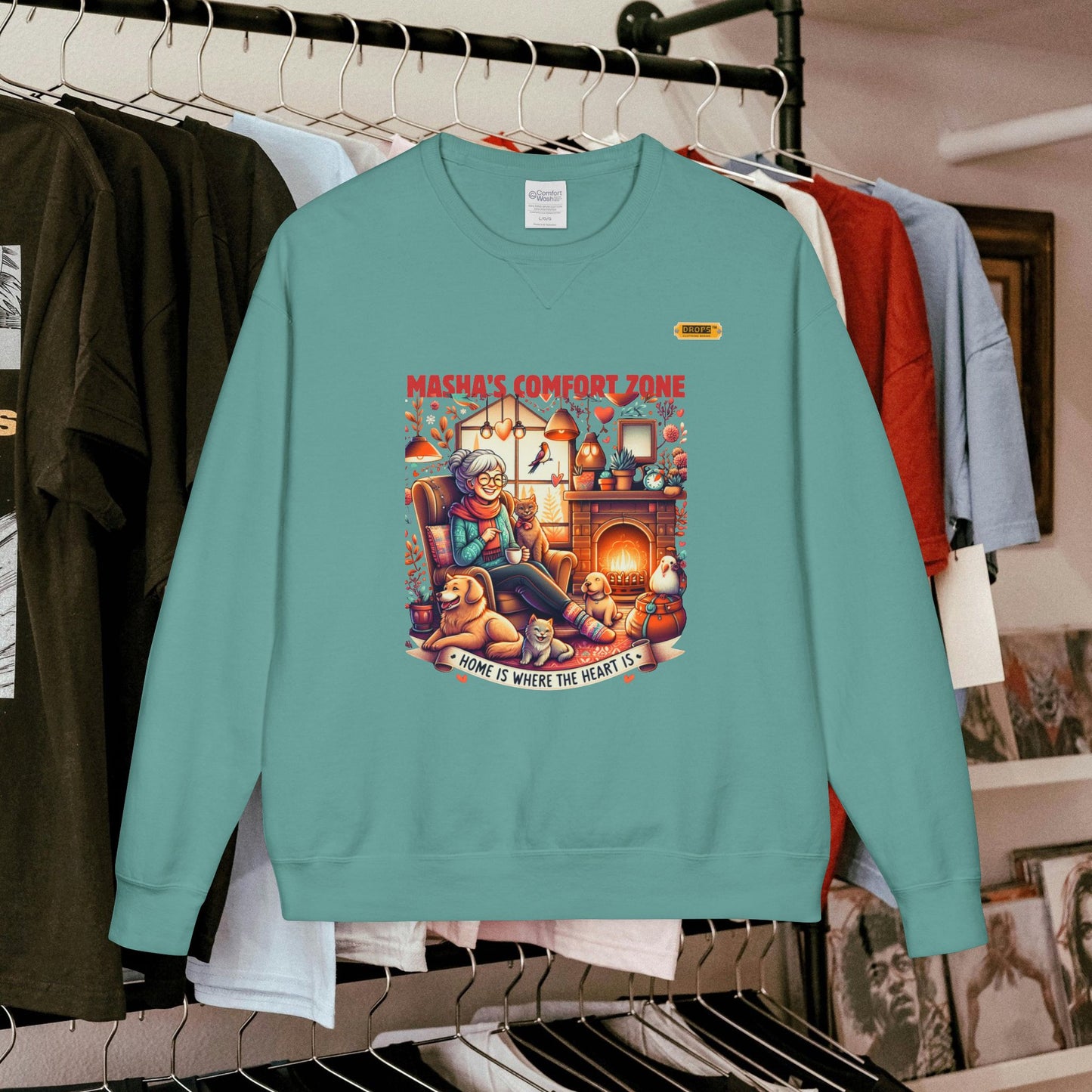 Crewneck Sweatshirt_ N7* Series CNSS PT2WW001_ Limited Edition Gift for Her, by WesternWaves: