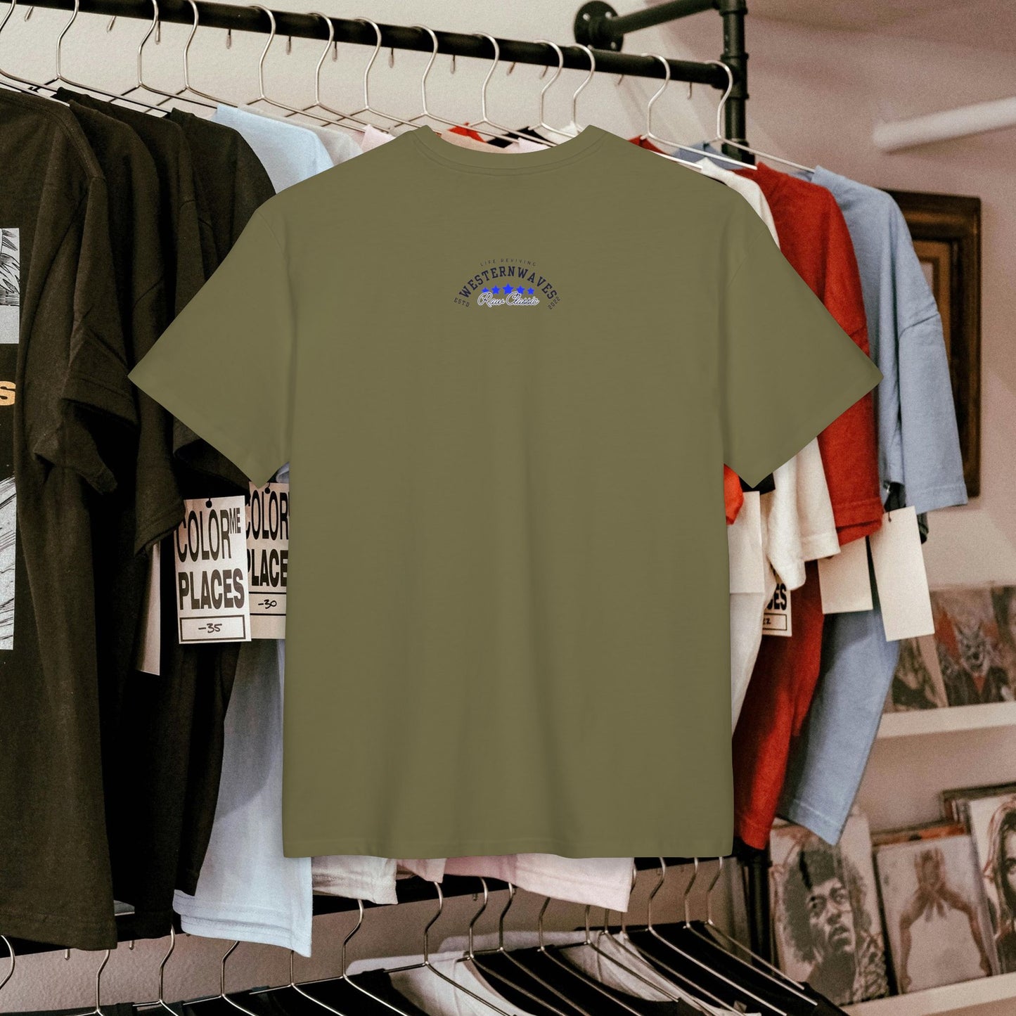 Unisex Oversized Tee_ N6+ Series USOSTEE PT2WW001_ Limited Edition by WesternWaves: