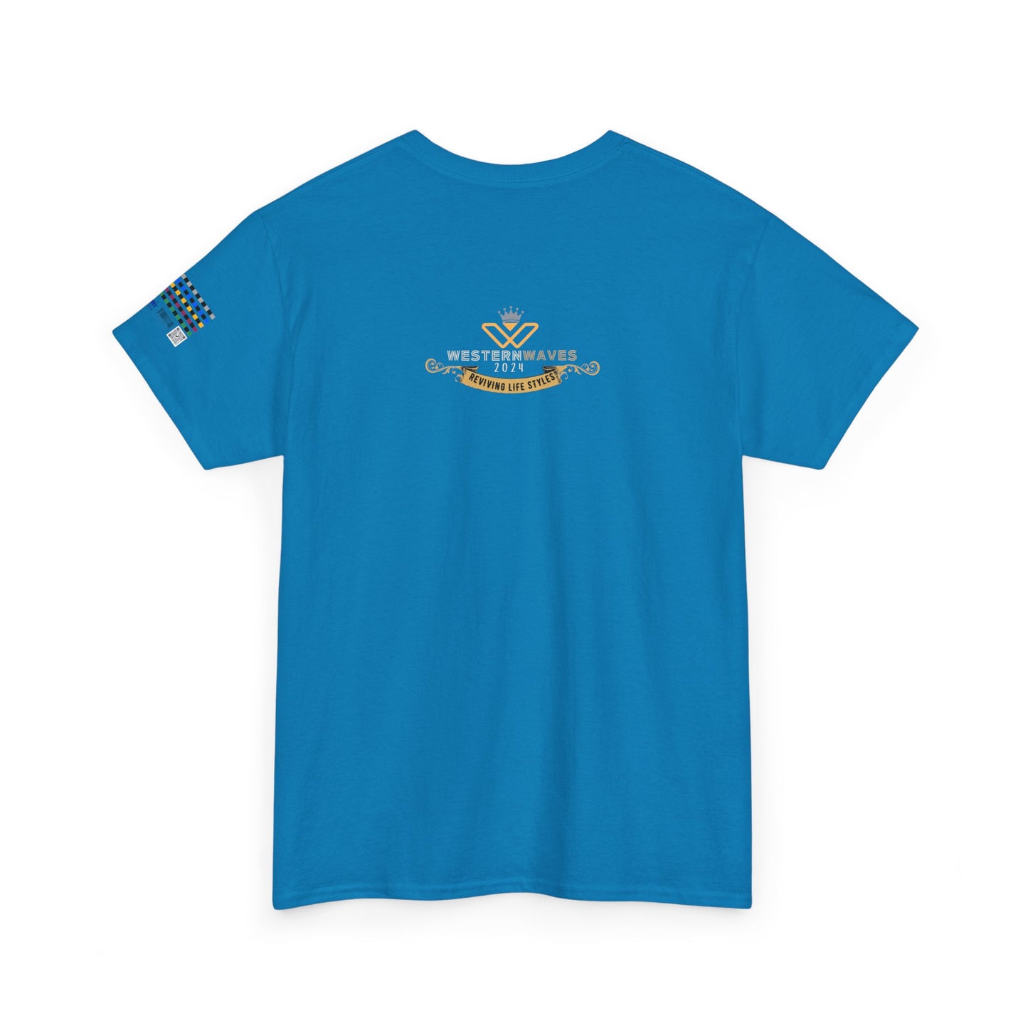 Unisex Heavy Cotton Tee_ Crafted from premium 100% cotton_ N+ Series UHCT PT2WV007_ Limited Edition by WesternWaves: