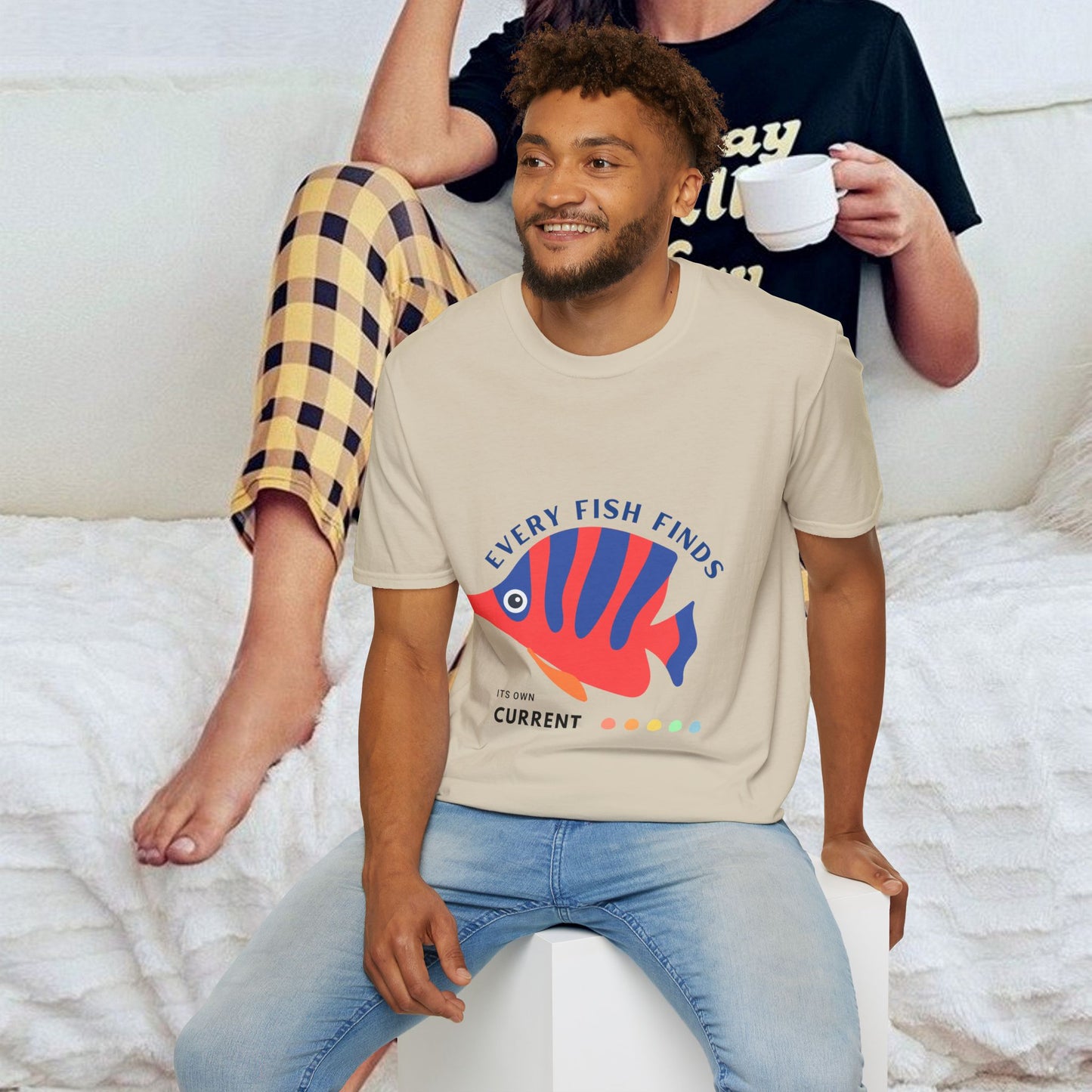 Unisex Softstyle T-Shirt_ N+ Series USSTS FT2WW010_ Limited Edition by WesternWaves: