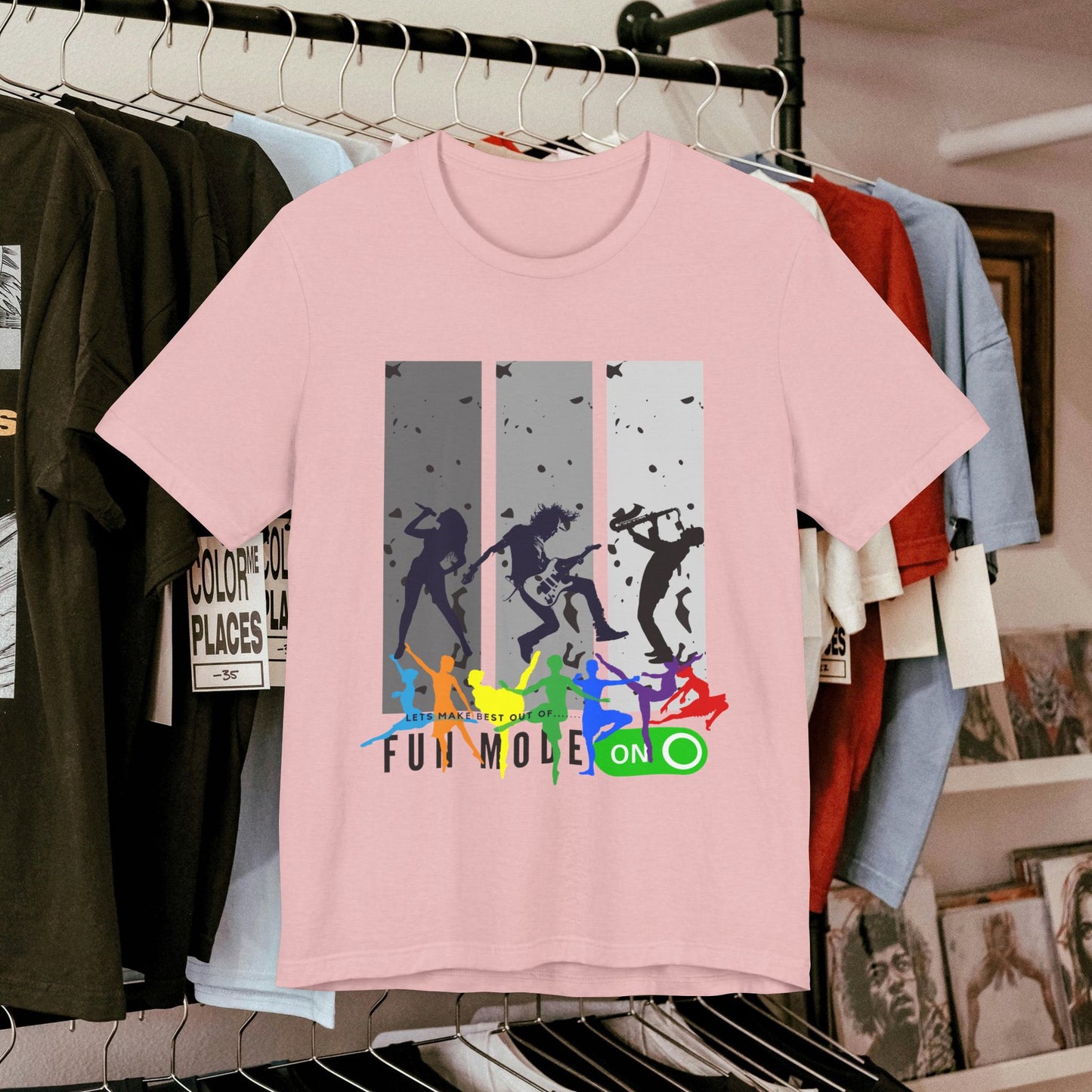 Unisex Jersey T-Shirt_ N+ Series USJTS PT2WP002_ Limited Edition T-Shirt by WesternWaves: