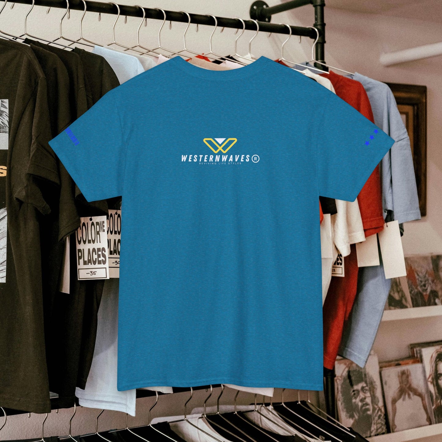 Unisex Heavy Cotton Tee_ Crafted from premium 100% cotton_ N2+ Series UHCT PT2WW010_ Limited Edition Maximum Comfort by