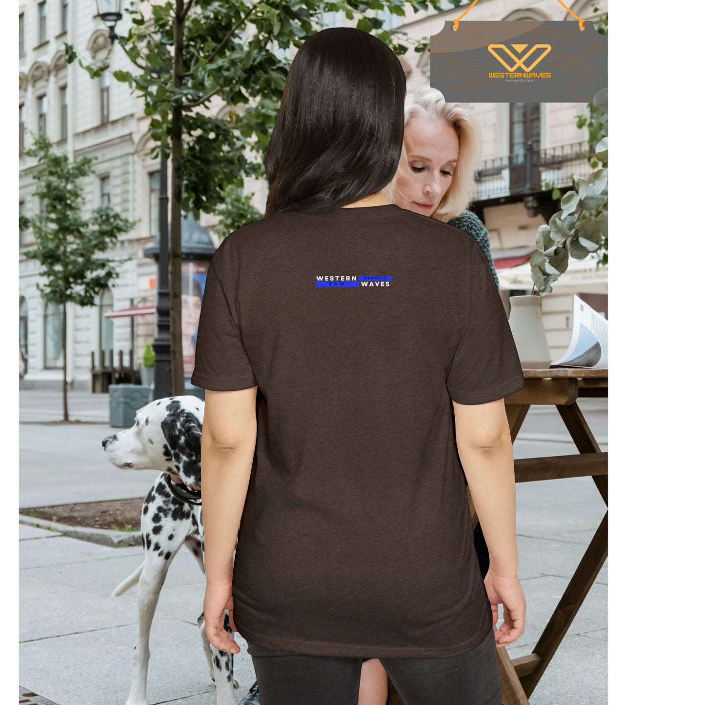 Unisex CVC Jersey T-shirt_ 16 June 2025_ Limited Edition Casual Fashion by WesternWaves: