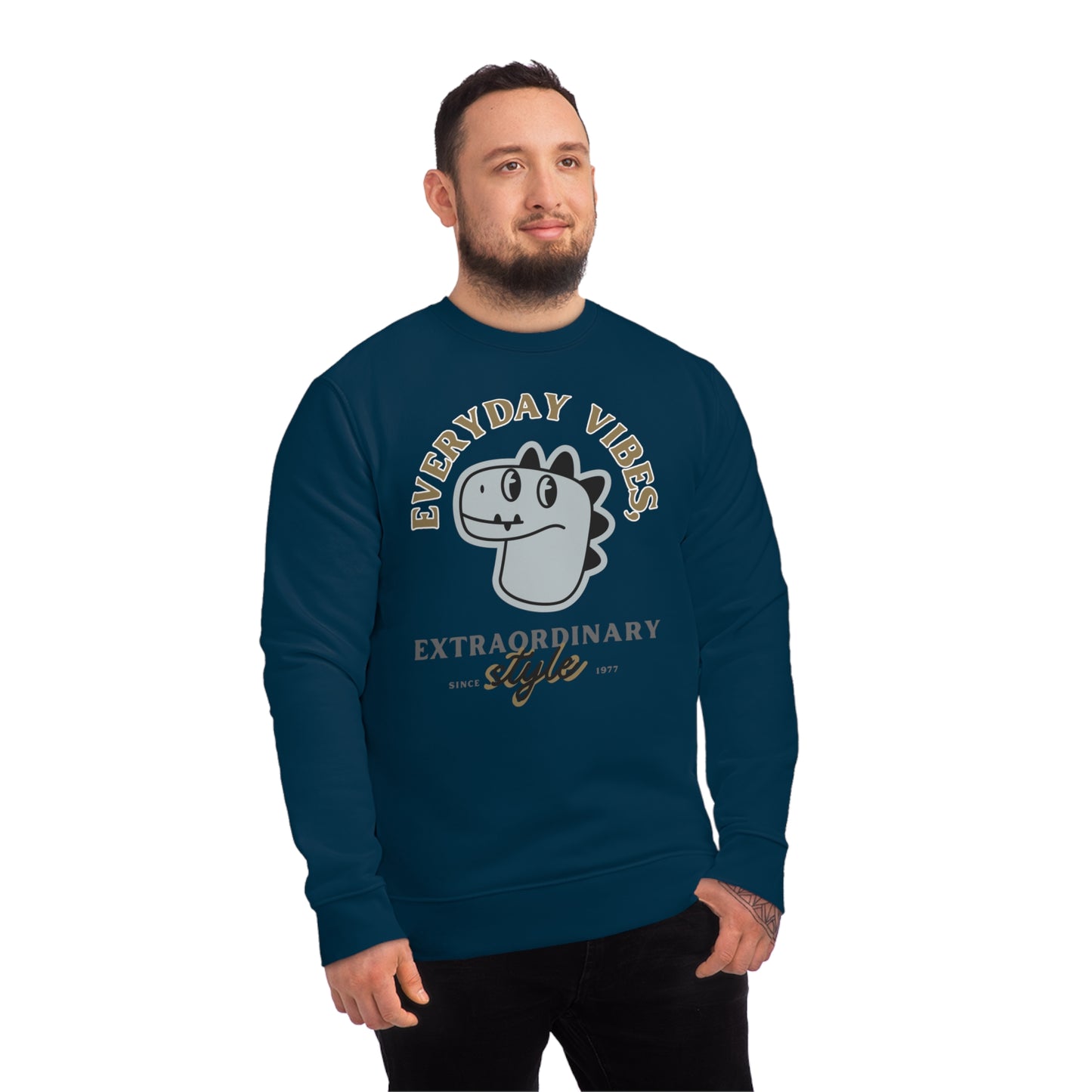 Unisex Changer Sweatshirt_ N+ Series USCSS PT2WW002_ Limited Edition Organic Comfort by WesternWaves: