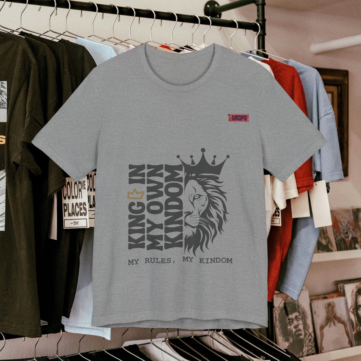 Casual Tee_ Series UWD 070_ Limited Edition Casual Streetwear Tee by WesternWaves: