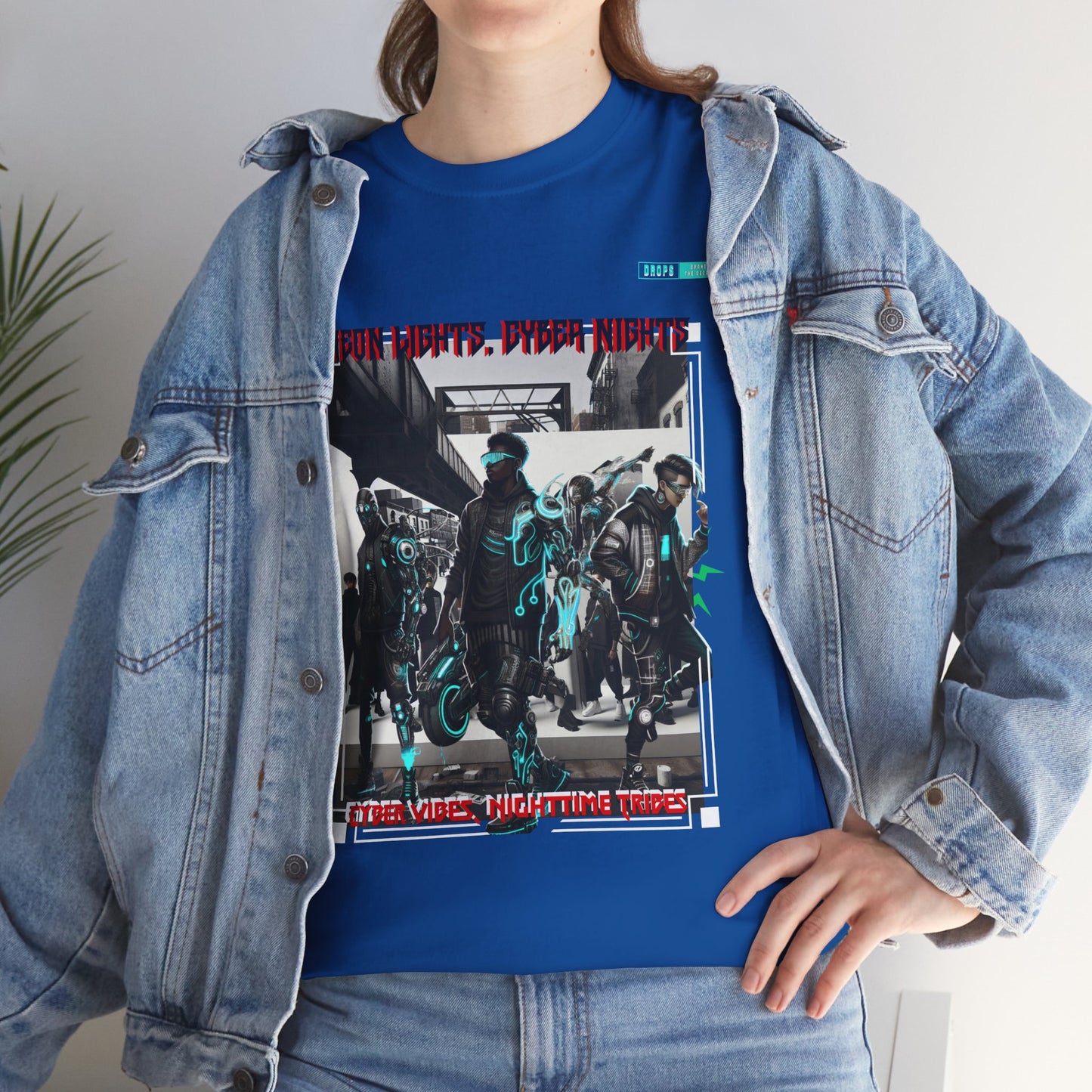 Unisex Heavy Cotton Tee_ N8+ Series USHOSTEE_ PT2WW003_ 01 Oct 2025_ Limited Edition Casual Wear by WesternWaves: