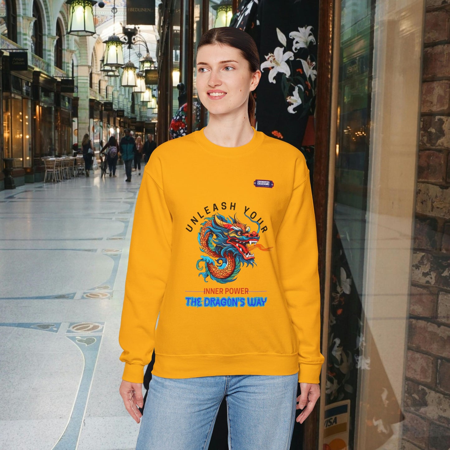 Unisex Heavy Blend™ Crewneck Sweatshirt_ N2 Series UHBCSS PT2WW007_ Limited Edition Pure Luxury for Every Occasion by WesternWaves: