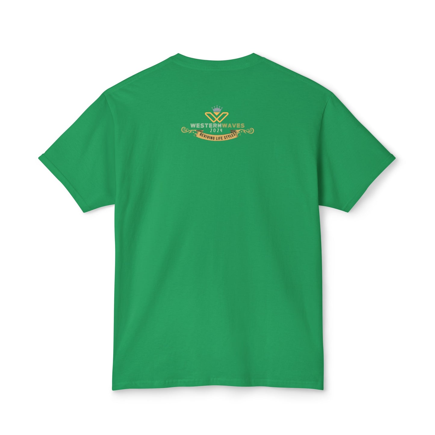 Unisex HD Cotton™ T-shirt_ N+ Series USHDCTS PT2WW002_ Limited Edition Unisex HD Cotton™ T-shirt by WesternWaves
