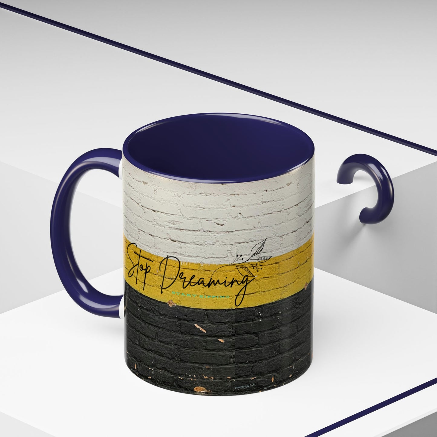 Accent Coffee Mug 11, 15oz_ N3+ Series ACM11OZ PT2WW012_ Limited Edition Perfect Blend of Style by WesternWaves: