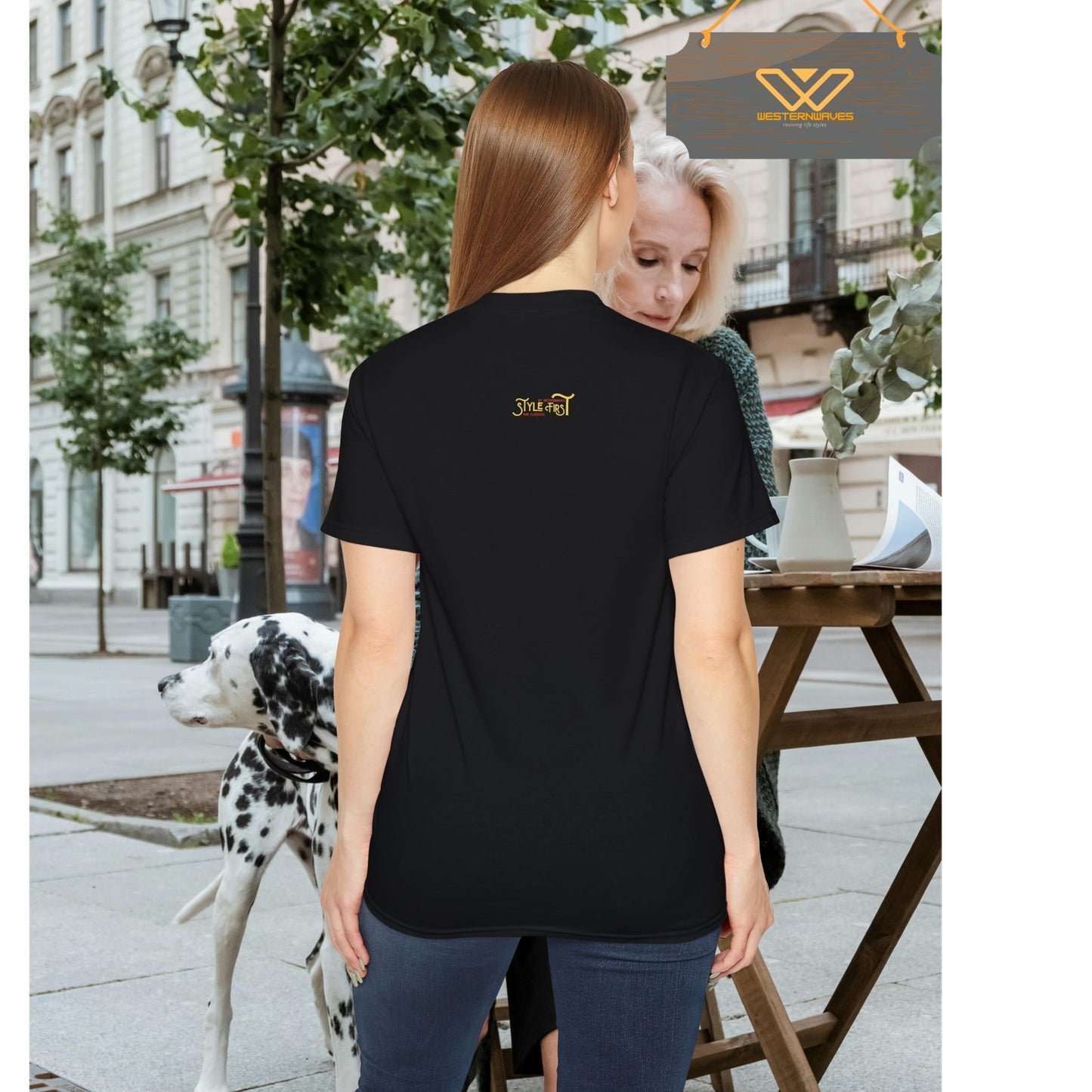 Unisex Ultra Cotton Tee_ Classic Comfort Unleashed_ N2* Series USUCTEE PT2WW009_ Limited Edition Maximum Comfort & Style by WesternWaves: