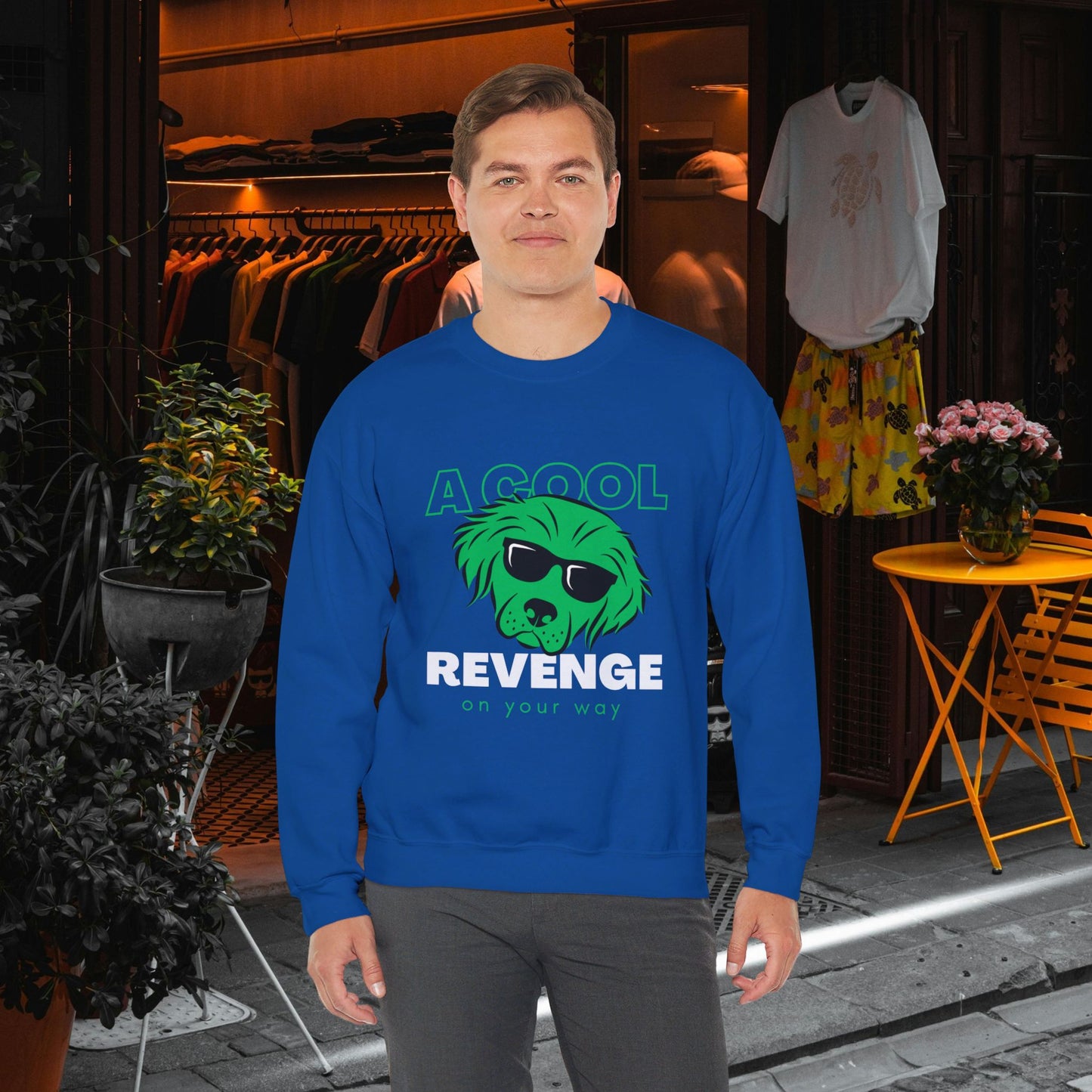 Unisex Heavy Blend™ Crewneck Sweatshirt_ N2+ Series UHBCSS PT2WW024_ Limited Edition Pure Luxury for Every Occasion by WesternWaves: