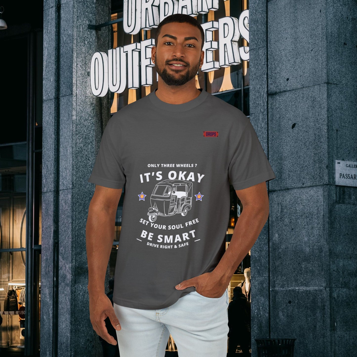 Unisex Garment-Dyed Heavyweight Cotton Tee_ N2 Series USGDHWCTEE PT2WW002_ Limited Edition Statement of Style by WesternWaves: