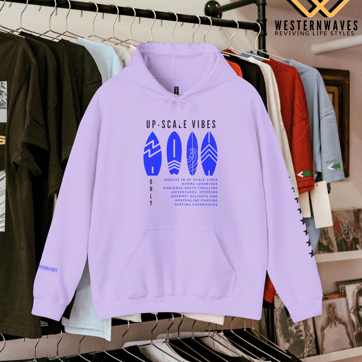 Unisex Heavy Blend™ Crewneck Sweatshirt_ N3+ Series UHBCSS PT2WW008_ Limited Edition Comfort & Style by WesternWaves: