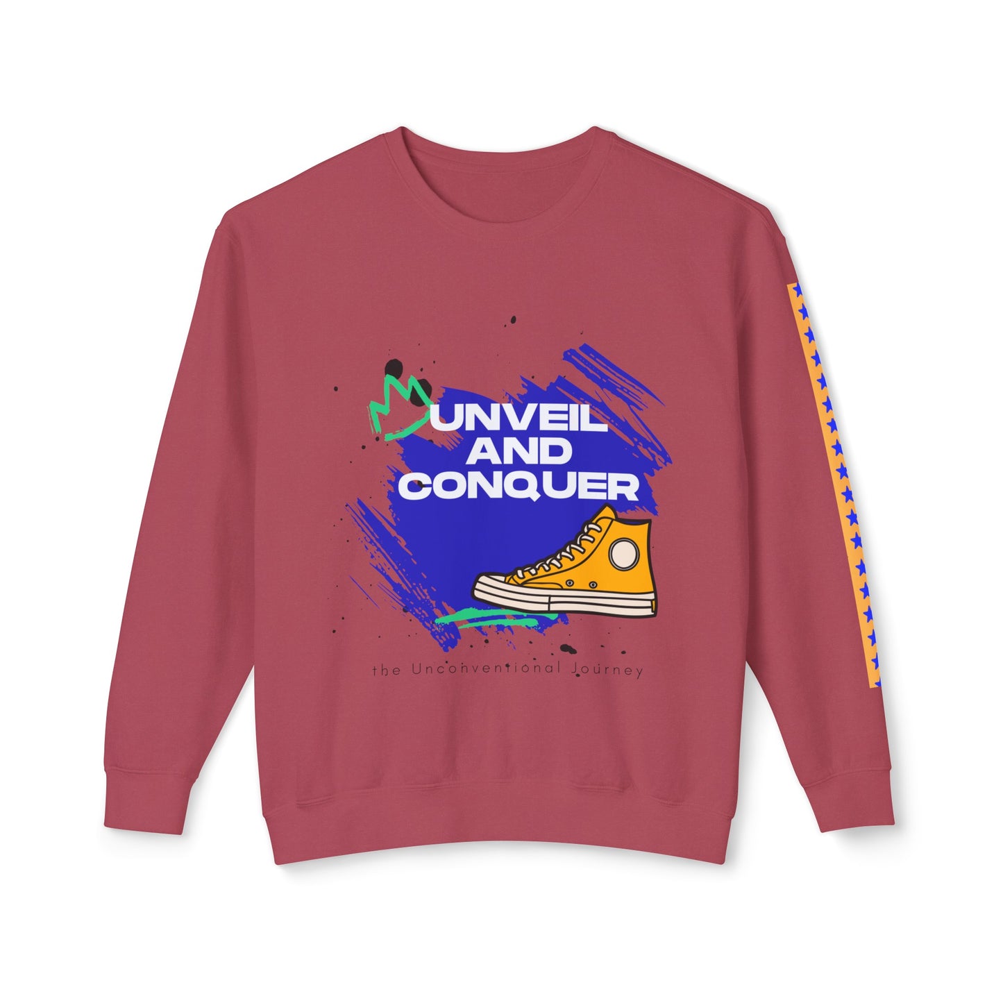 Unisex Lightweight Crewneck Sweatshirt_ N2+ Series ULWCSS PT2WW003_ Limited Edition Unparalleled Quality by WesternWaves: