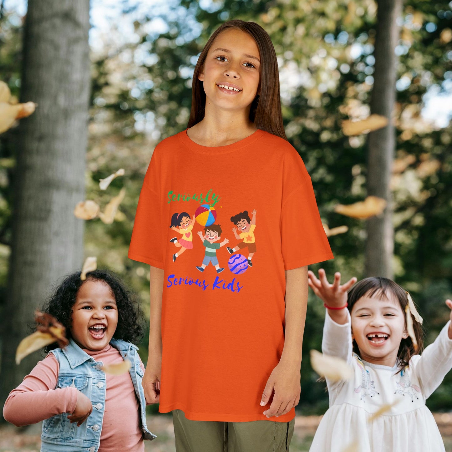 Kids Heavy Cotton™ Tee_ N3+ Series KHCT PT2WW001_ Limited Edition Durable Comfort for Every Adventure by WesternWaves: