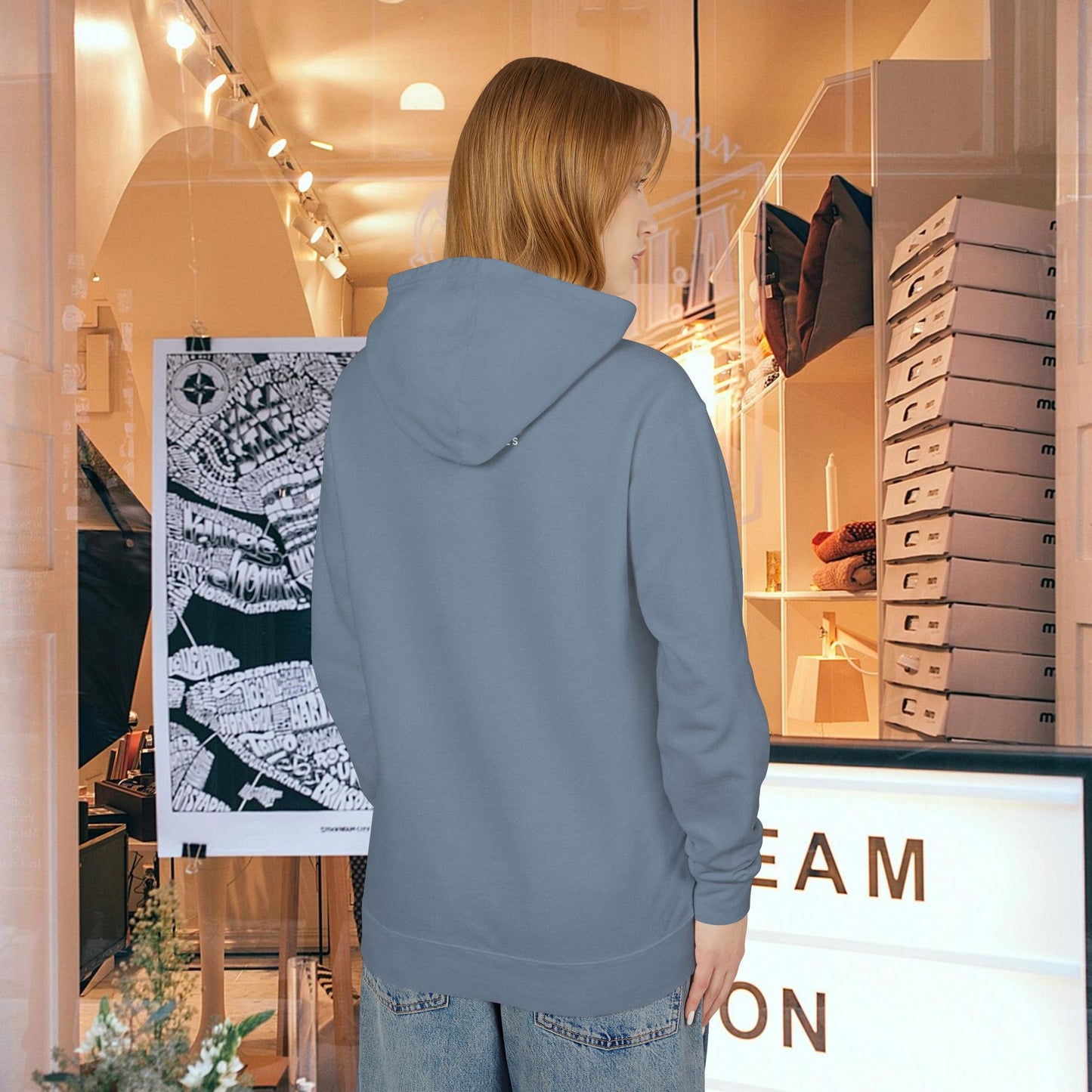 Unisex Lightweight Hooded Sweatshirt – N2 Series USLWHSS PT2WW002_ Limited Edition Crafted Comfort by WesternWaves: