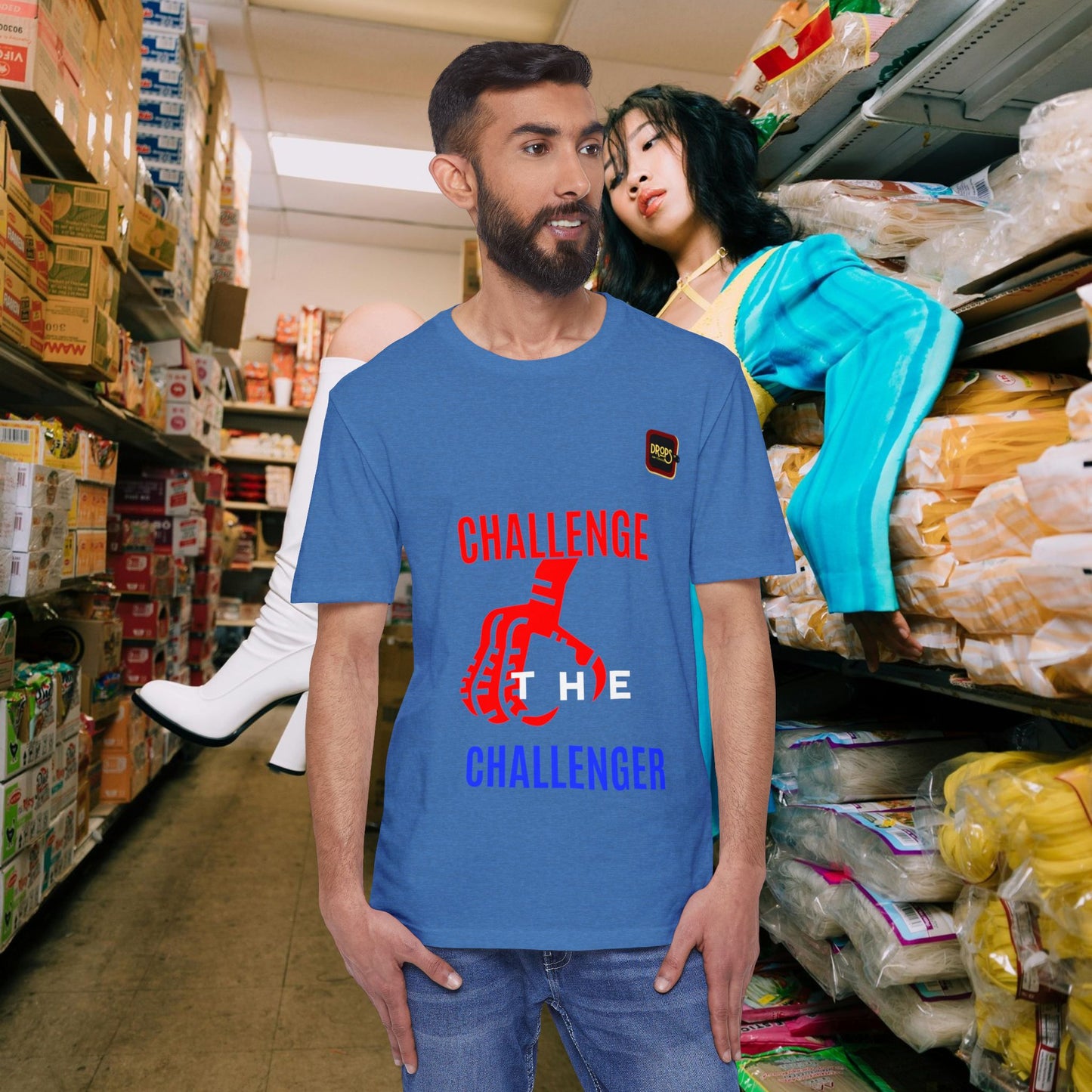 Unisex District® Re-Tee®_ N Series USDRR_ PT2WW002_ Sustainable Style by WesternWaves: