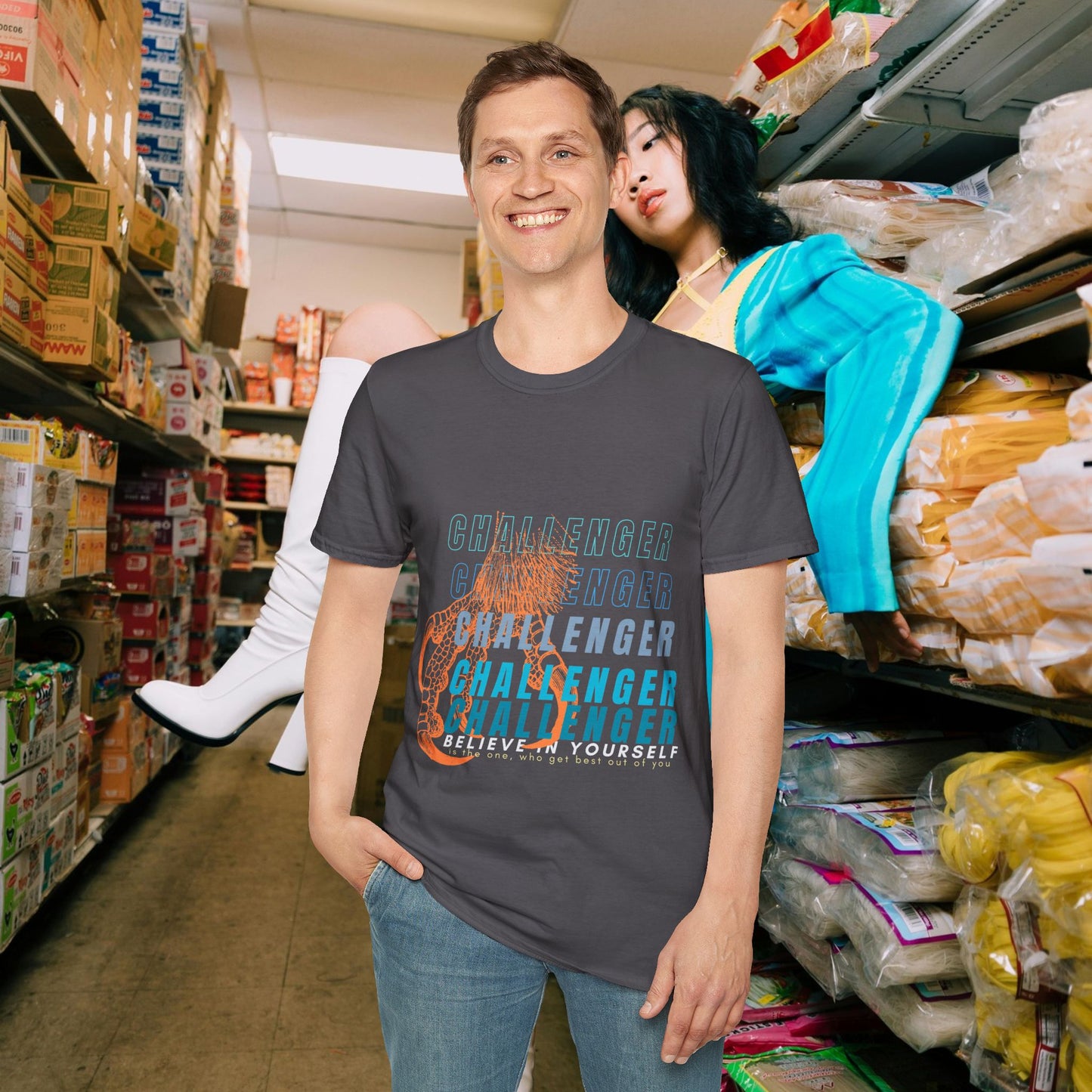 Unisex Softstyle T-Shirt_ N Series USSTS FT2WW012_ Limited Edition by WesternWaves: