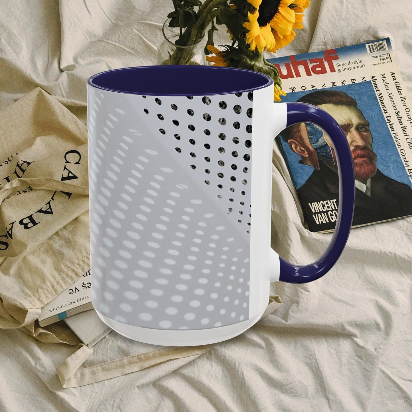 Accent Coffee Mug 11, 15oz_ N3+ Series ACM11OZ PT2WW020_ Limited Edition Perfect Blend of Style by WesternWaves: