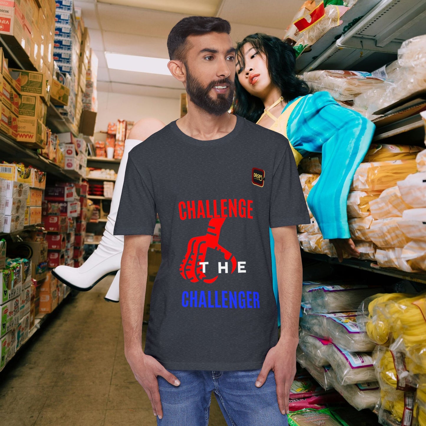 Unisex District® Re-Tee®_ N Series USDRR_ PT2WW002_ Sustainable Style by WesternWaves: