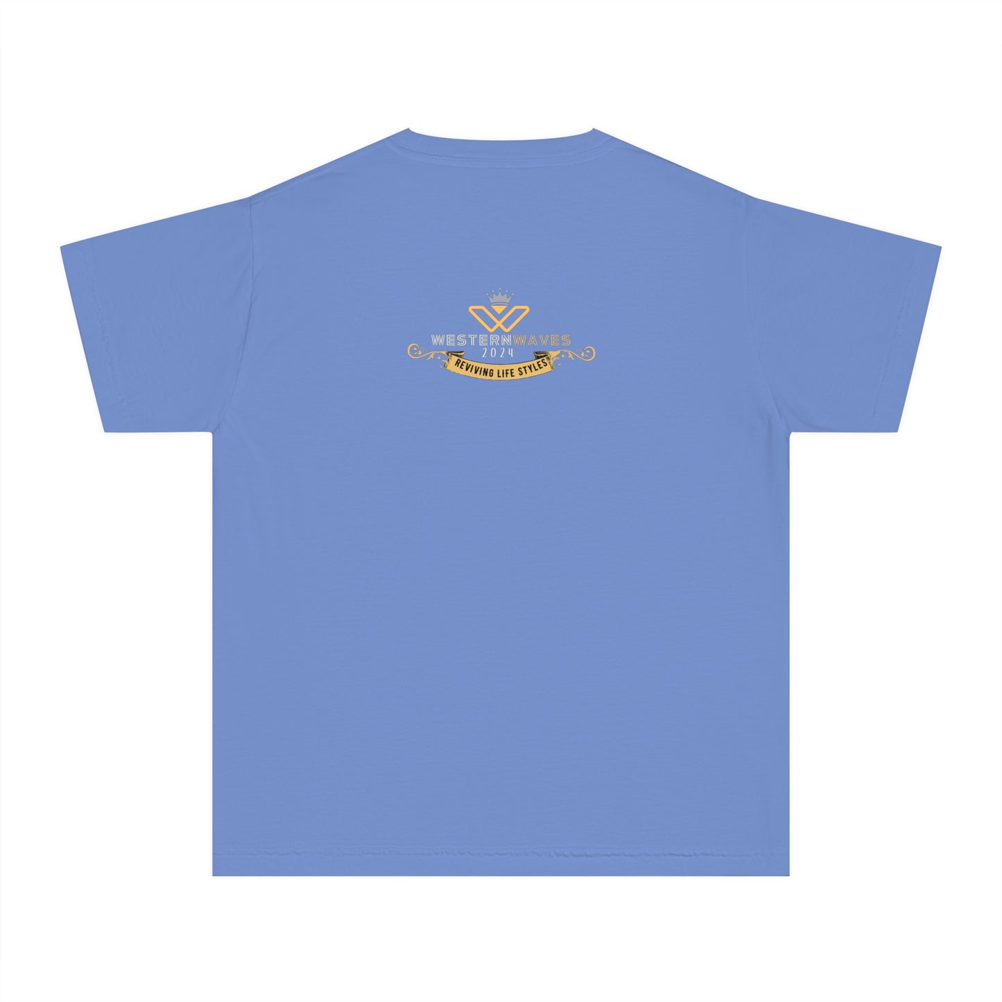 Youth Midweight Tee_ N2 Series YMT PT2WW005_ Limited Edition Durability & Lightweight Agility by WesternWaves: