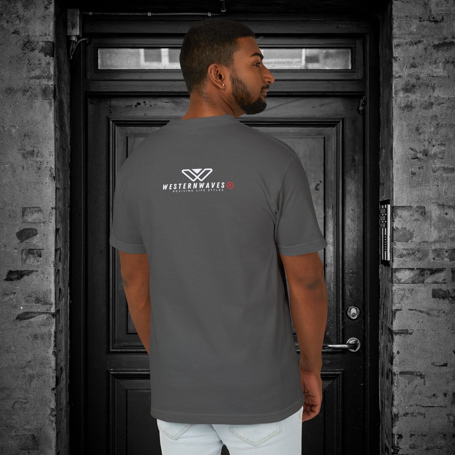 Unisex Garment-Dyed Heavyweight Cotton Tee_ N2+ Series USGDHWCTEE PT2WW007_ Limited Edition Statement of Style by WesternWaves: