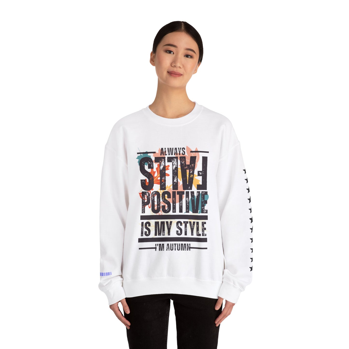 Unisex Heavy Blend™ Crewneck Sweatshirt_ N2+ Series UHBCSS PT2WW027_ Limited Edition Pure Luxury By WesternWaves: