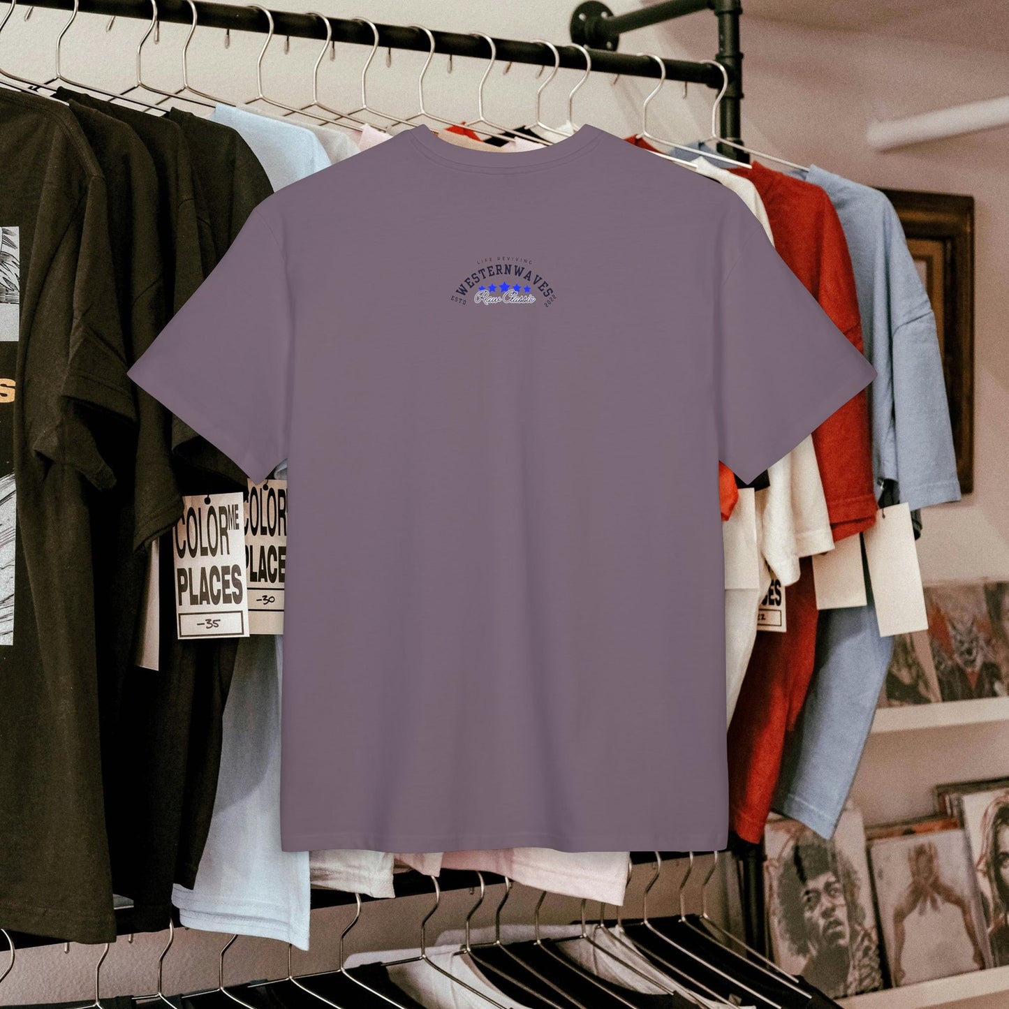 Unisex Oversized Tee_ N6+ Series USOSTEE PT2WW001_ Limited Edition by WesternWaves: