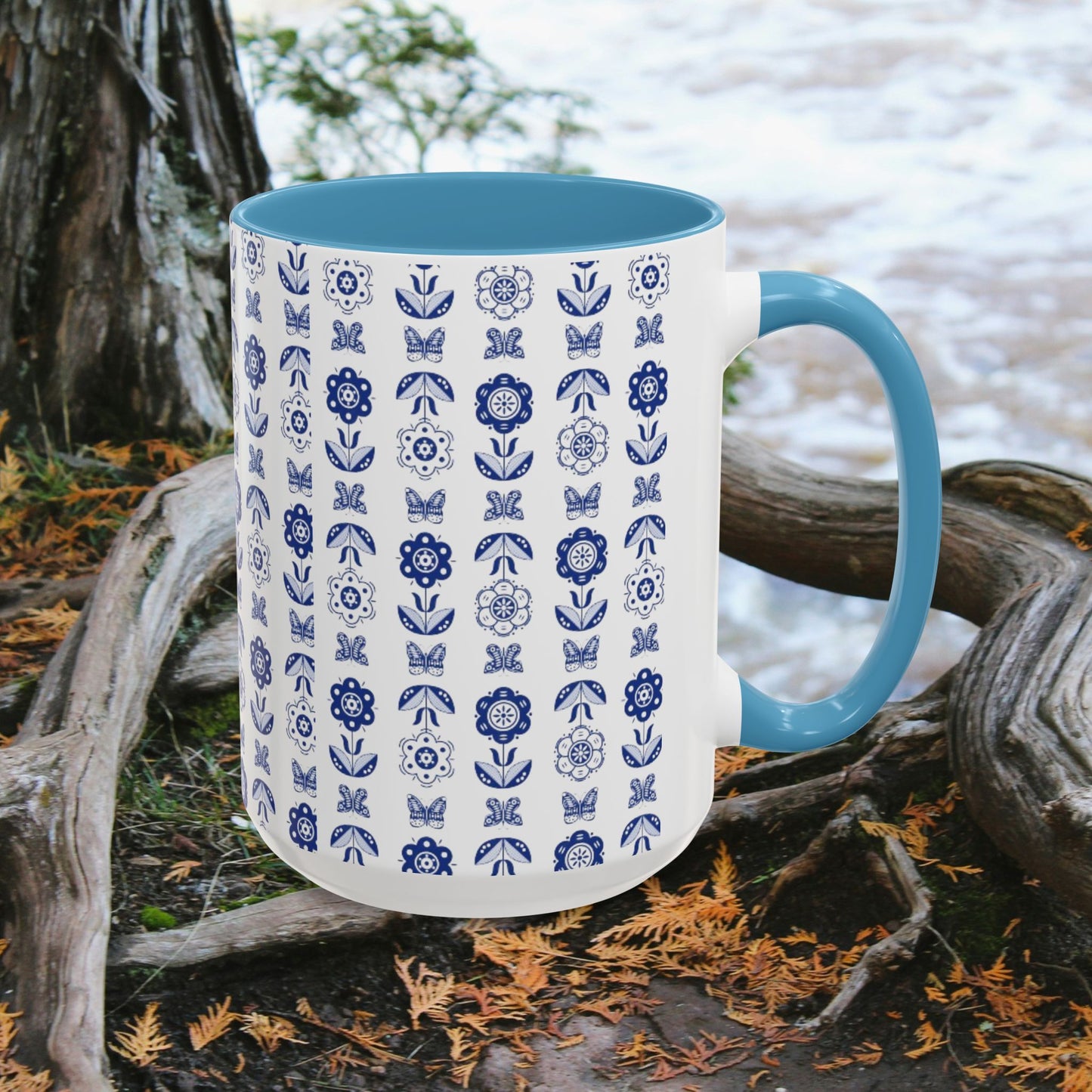 Accent Coffee Mug 11, 15oz_ N3+ Series ACM11OZ PT2WW016_ Limited Edition Perfect Blend of Style by WesternWaves:
