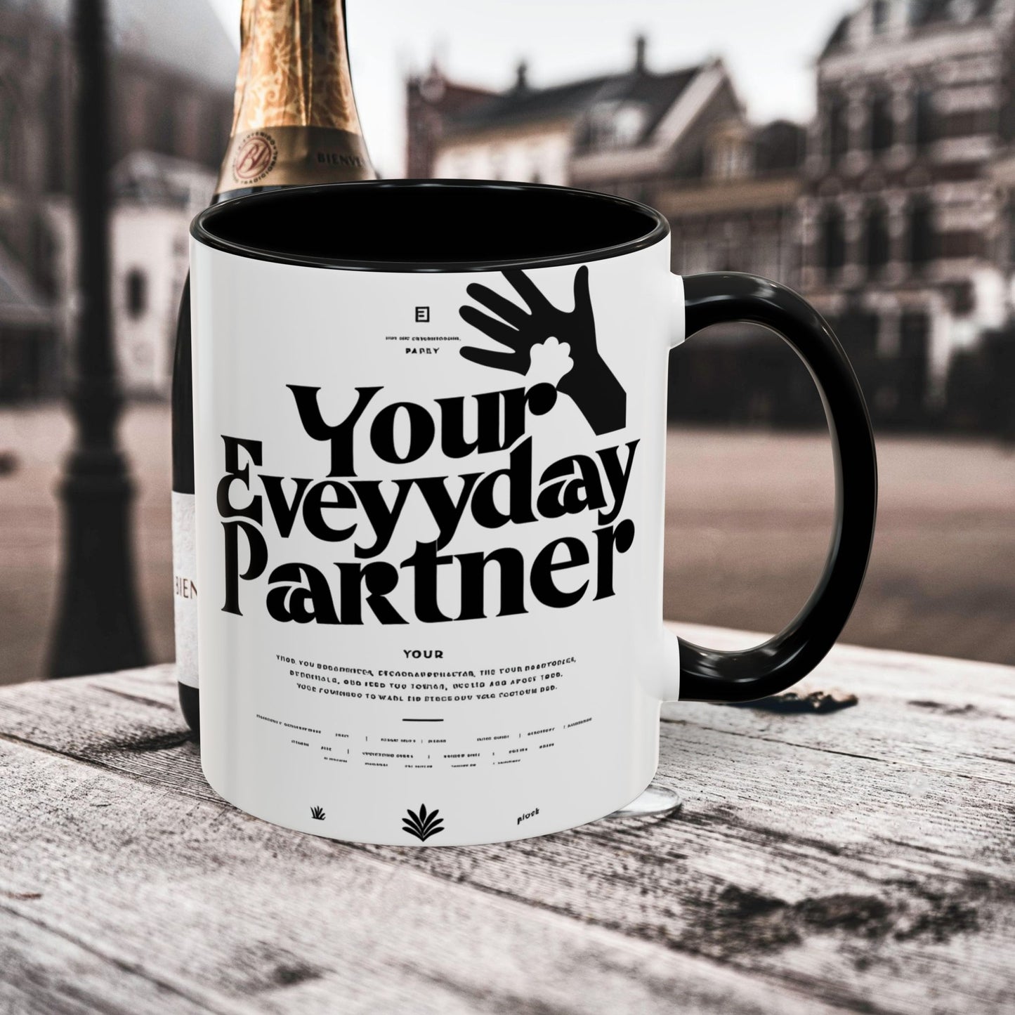 Accent Coffee Mug 11oz, 15oz_ N3* Series ACM11OZ PT2WW023_ Limited Edition Perfect Blend of Style by WesternWaves: