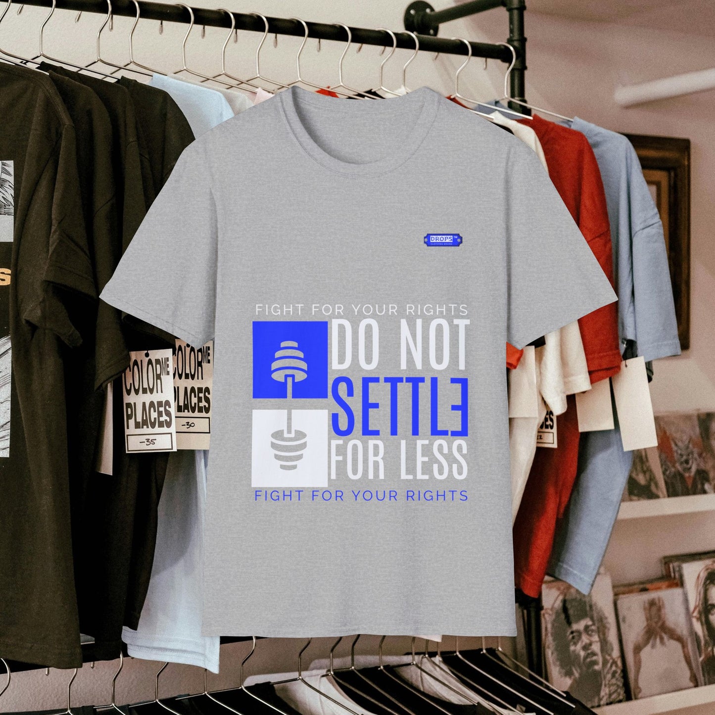 Unisex Softstyle T-Shirt_ N2 Series SPW USSTS FT2WW009_ Redefine Relaxation Limited Edition by WesternWaves: