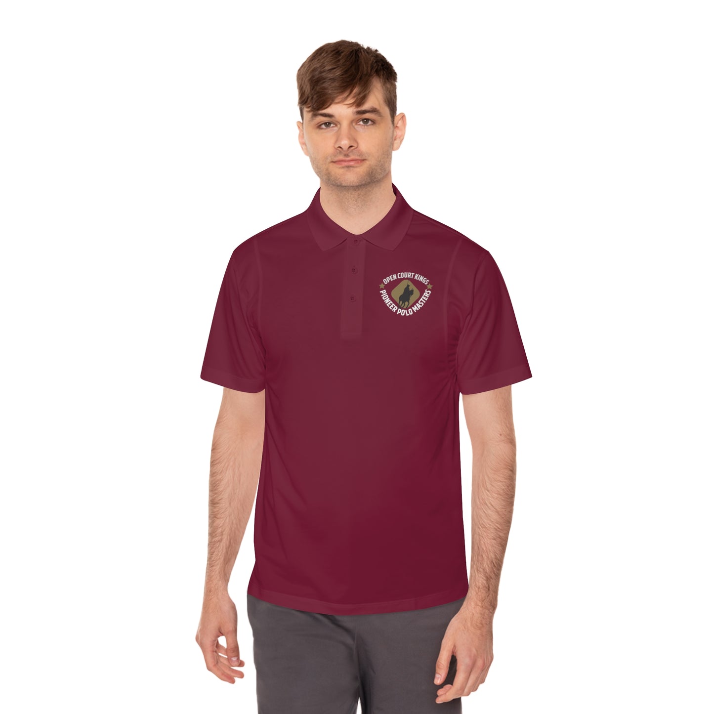 Men's Sport Polo Shirt_ N3+ Series MSPS PT2WW003_ Limited Edition Premium Performance & Classic Style by WesternWaves under Sports Brand ‘ZeztZ’: