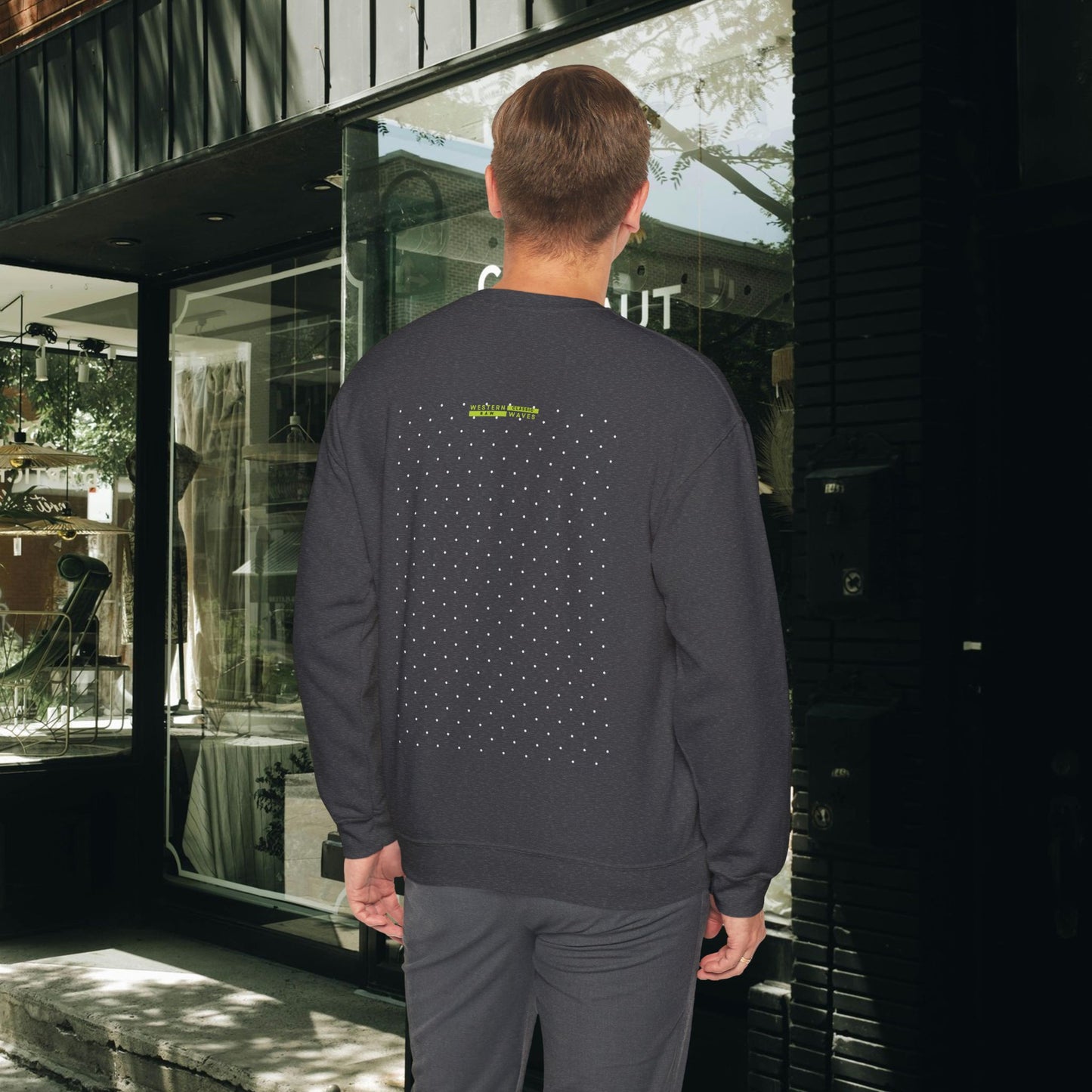 Unisex Heavy Blend™ Crewneck Sweatshirt_ N2 Series UHBCSS PT2WW019_ Limited Edition Pure Luxury By WesternWaves: