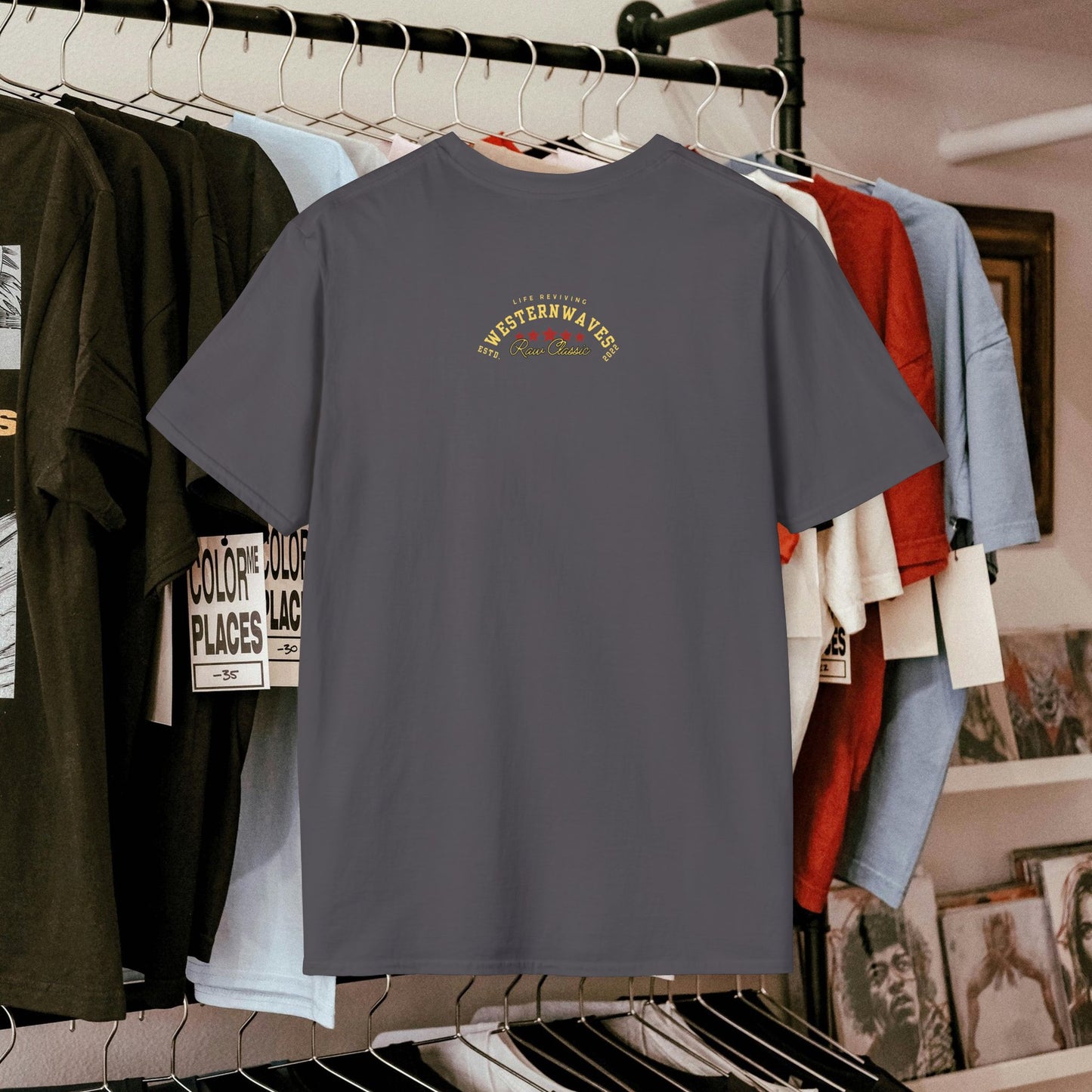 Unisex Softstyle T-Shirt_ N Series USSTS FT2WW012_ Limited Edition by WesternWaves: