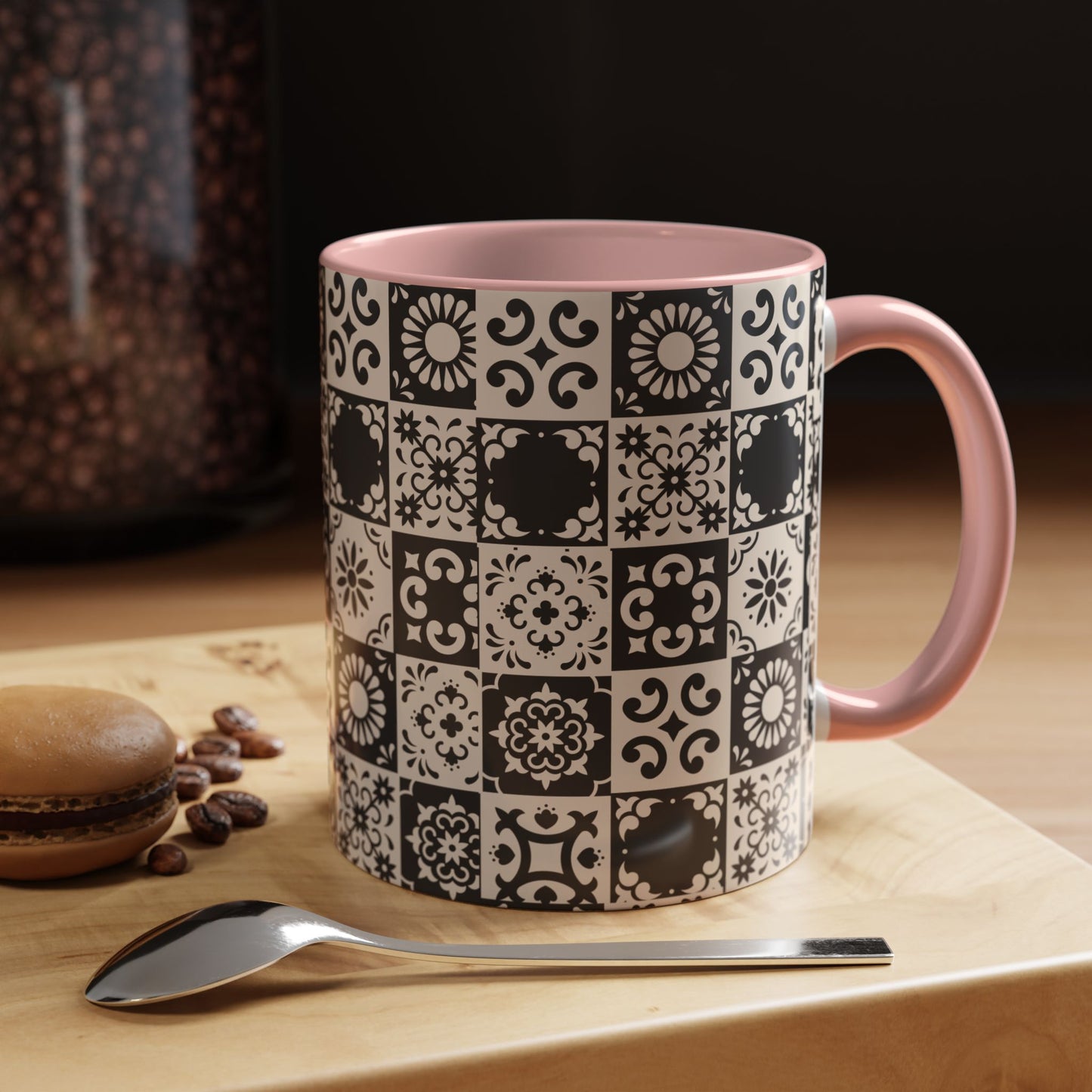 Accent Coffee Mug (11, 15oz)_ N+ Series ACMUG PT2WW004_ Limited Edition Mug by WesternWaves