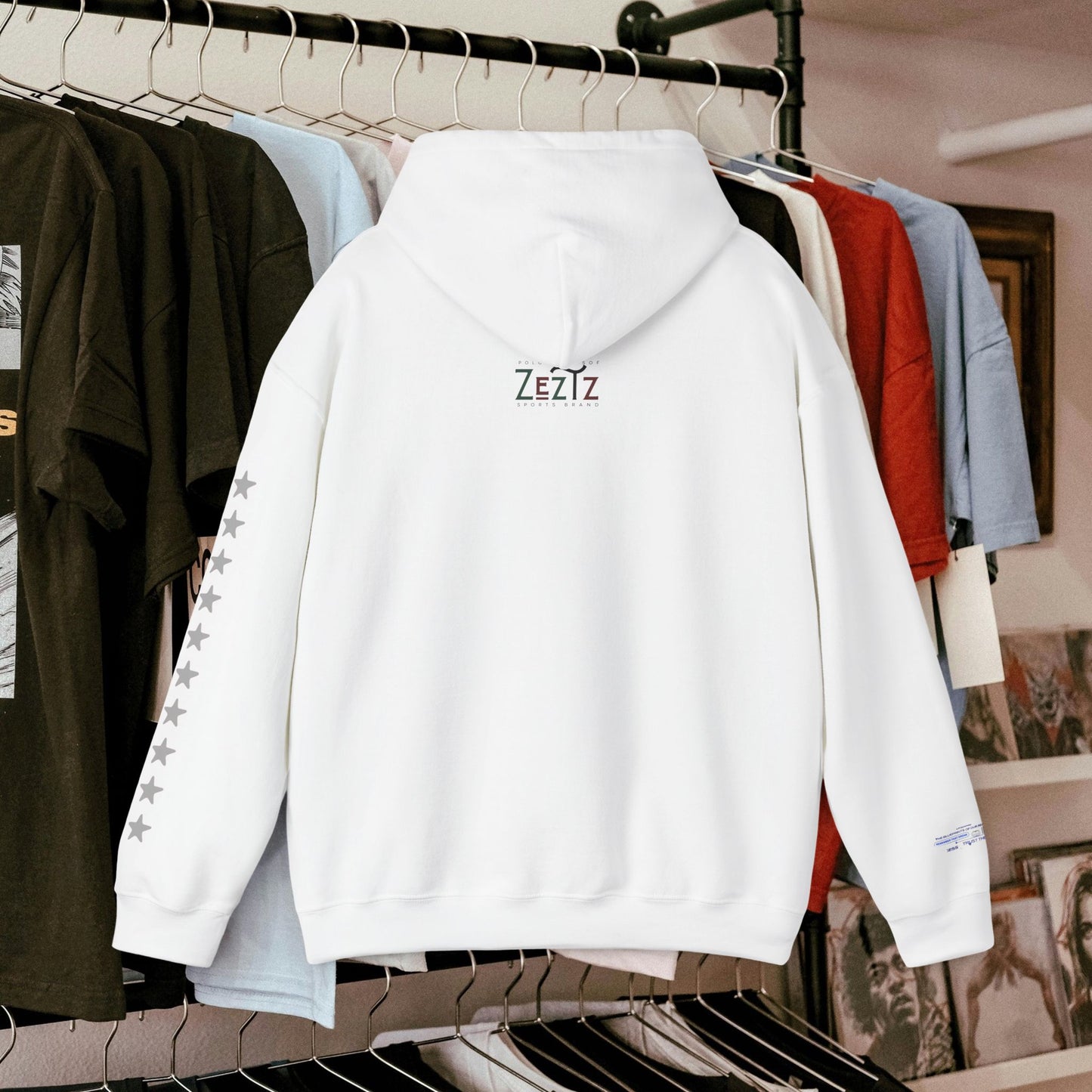 Unisex Heavy Blend™ Hooded Sweatshirt_ N+ Series USHBHSS PT2WW001_ Limited Edition by WesternWaves: